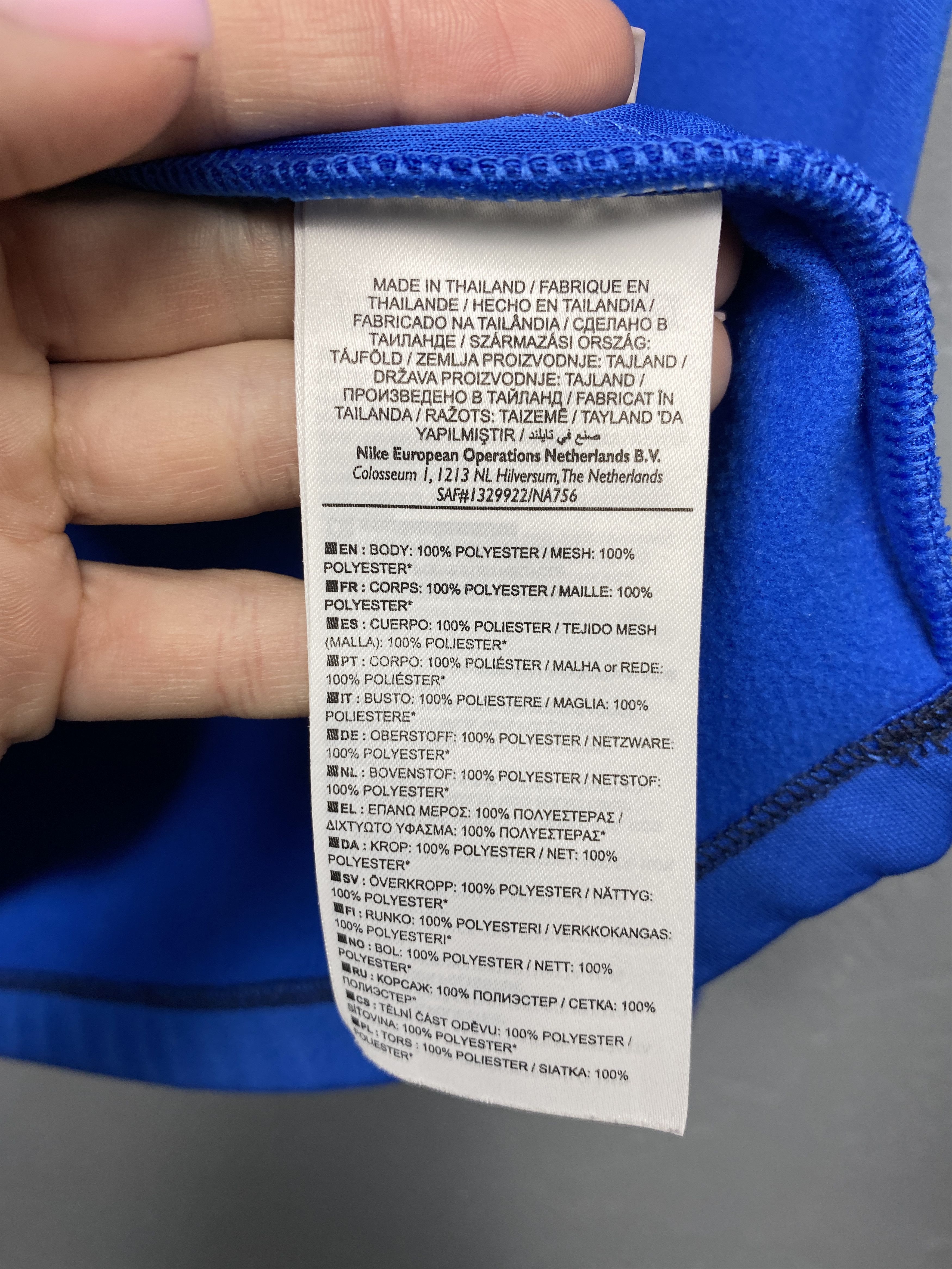 Chelsea Soccer × Nike Nike Chelsea Vintage Mens Soccer Hoodie Size US L / EU 52-54 / 3 - 5 Thumbnail