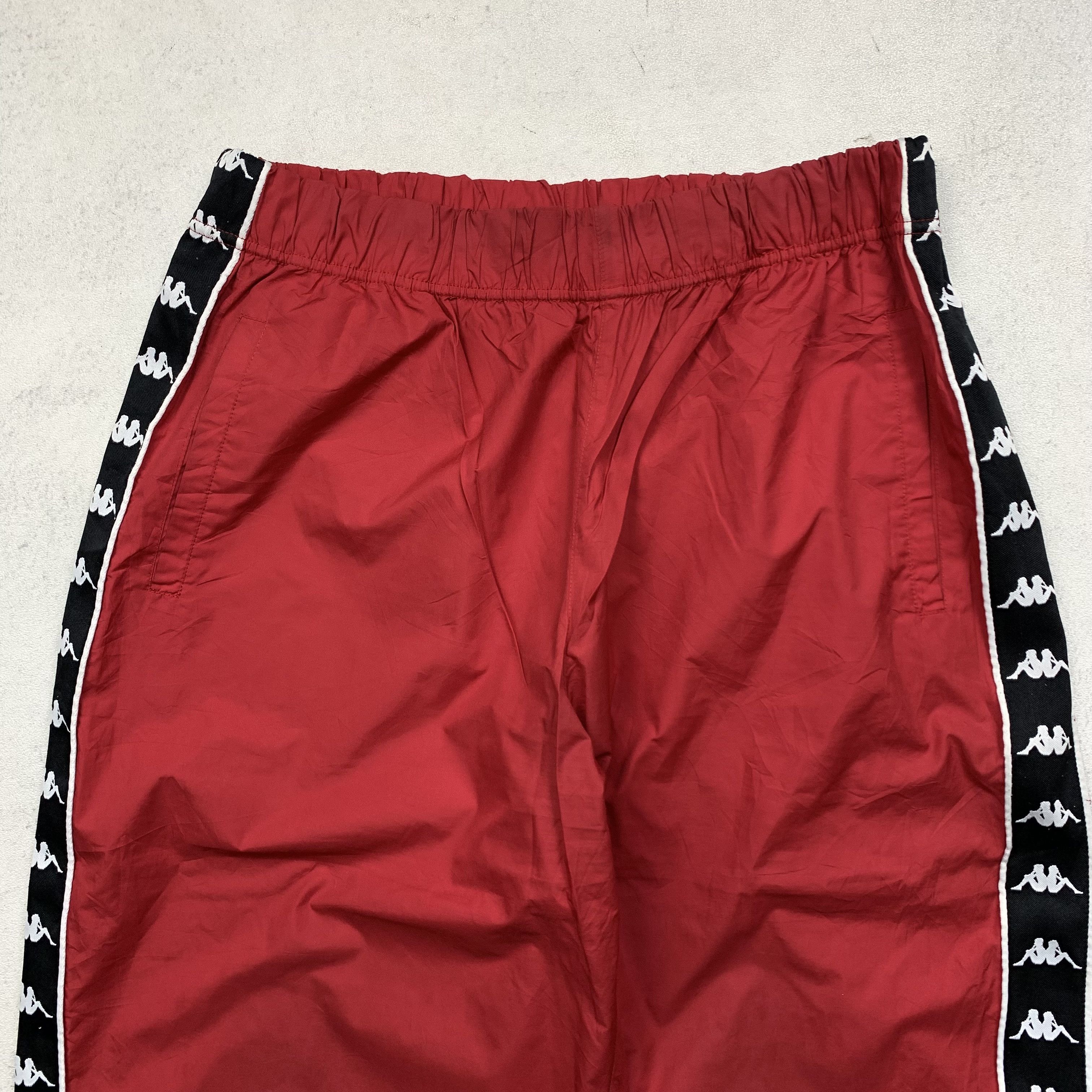 Kappa Kappa Tapped Track Pants Nylon Drill Size US 32 / EU 48 - 3 Thumbnail