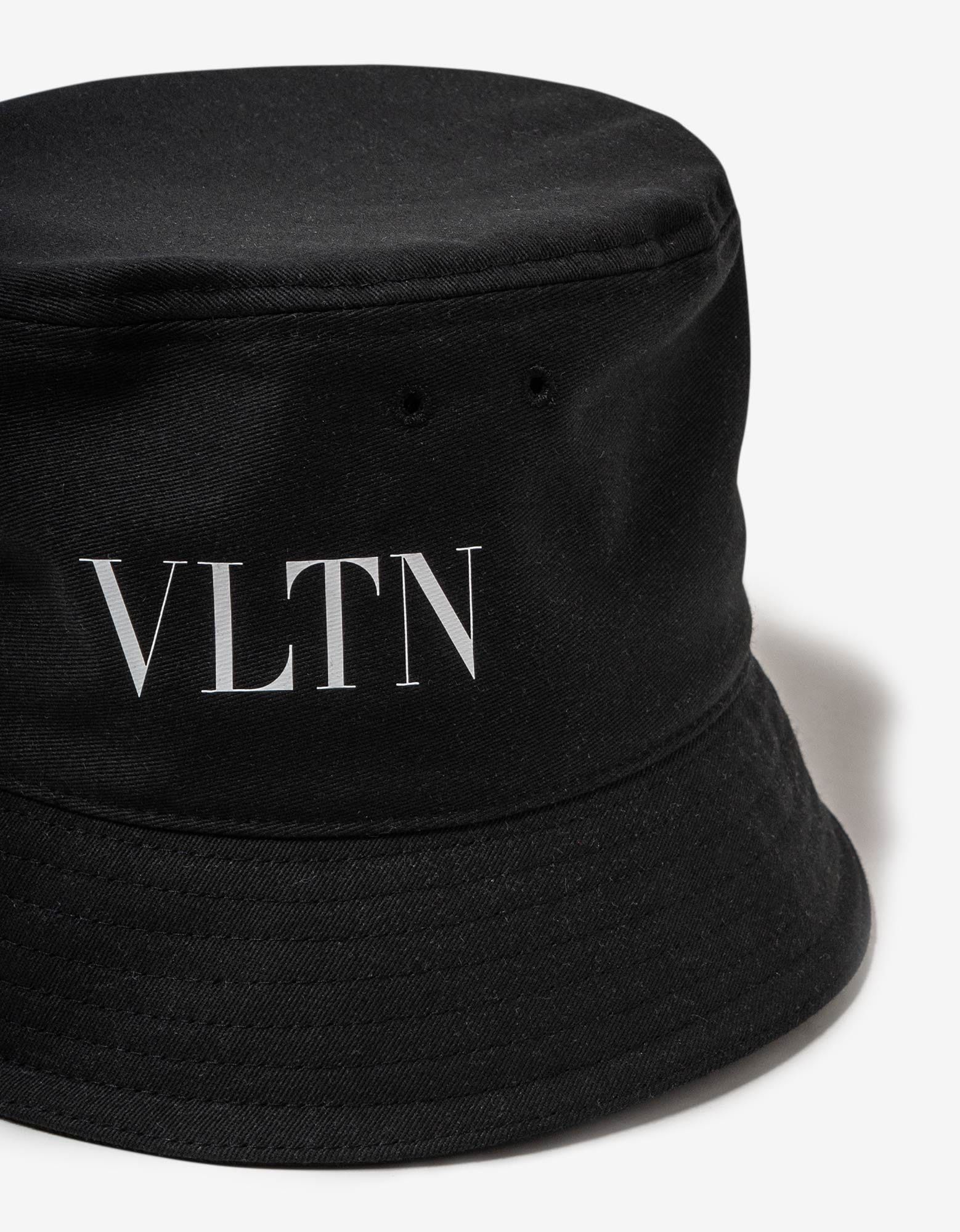 Valentino Valentino Black VLTN Bucket Hat Size 34 - 2 Thumbnail