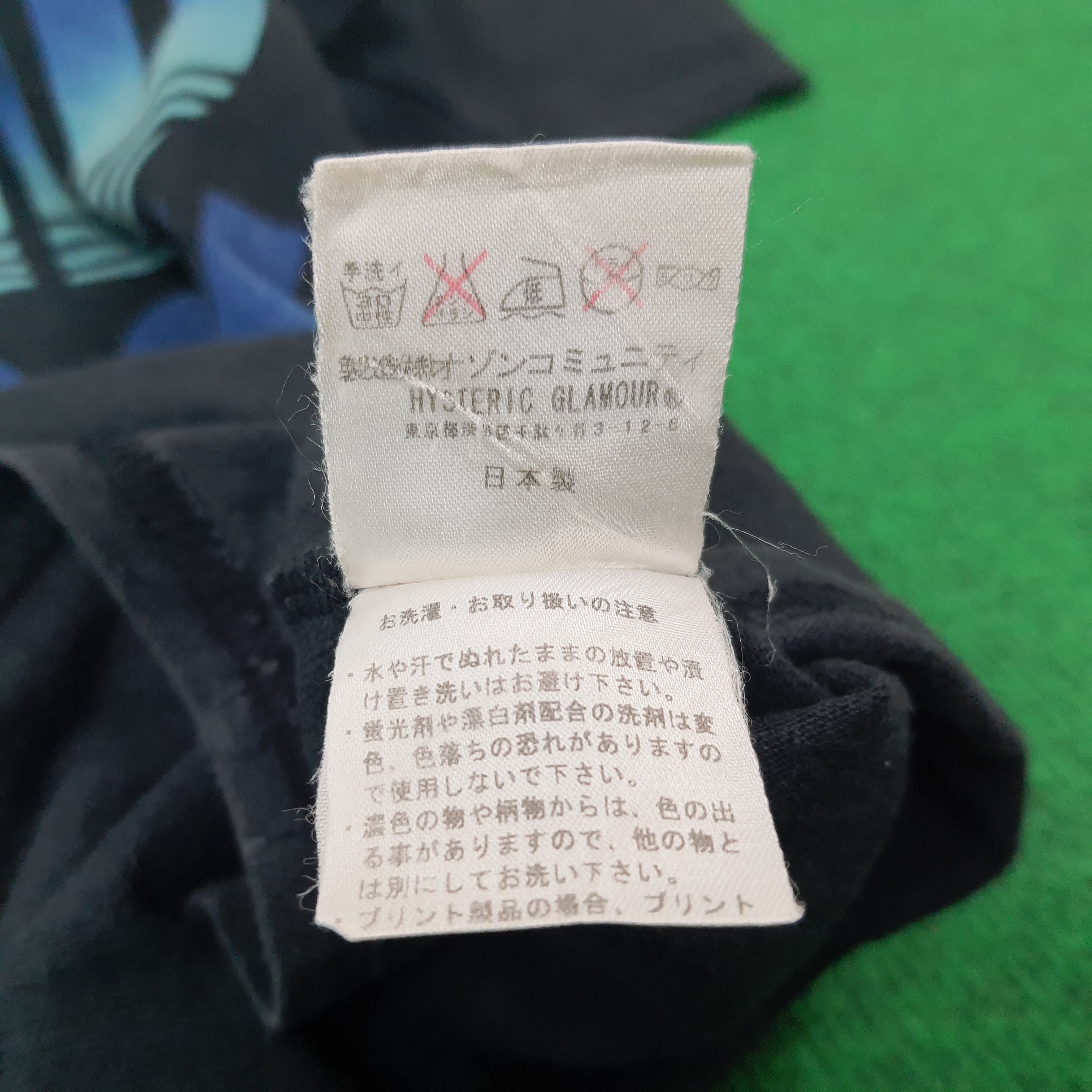 Hysteric Glamour × Japanese Brand × Vintage Vintage Hysteric Glamour Japan Brand Tshirt C219N67 Size XS / US 0-2 / IT 36-38 - 7 Thumbnail