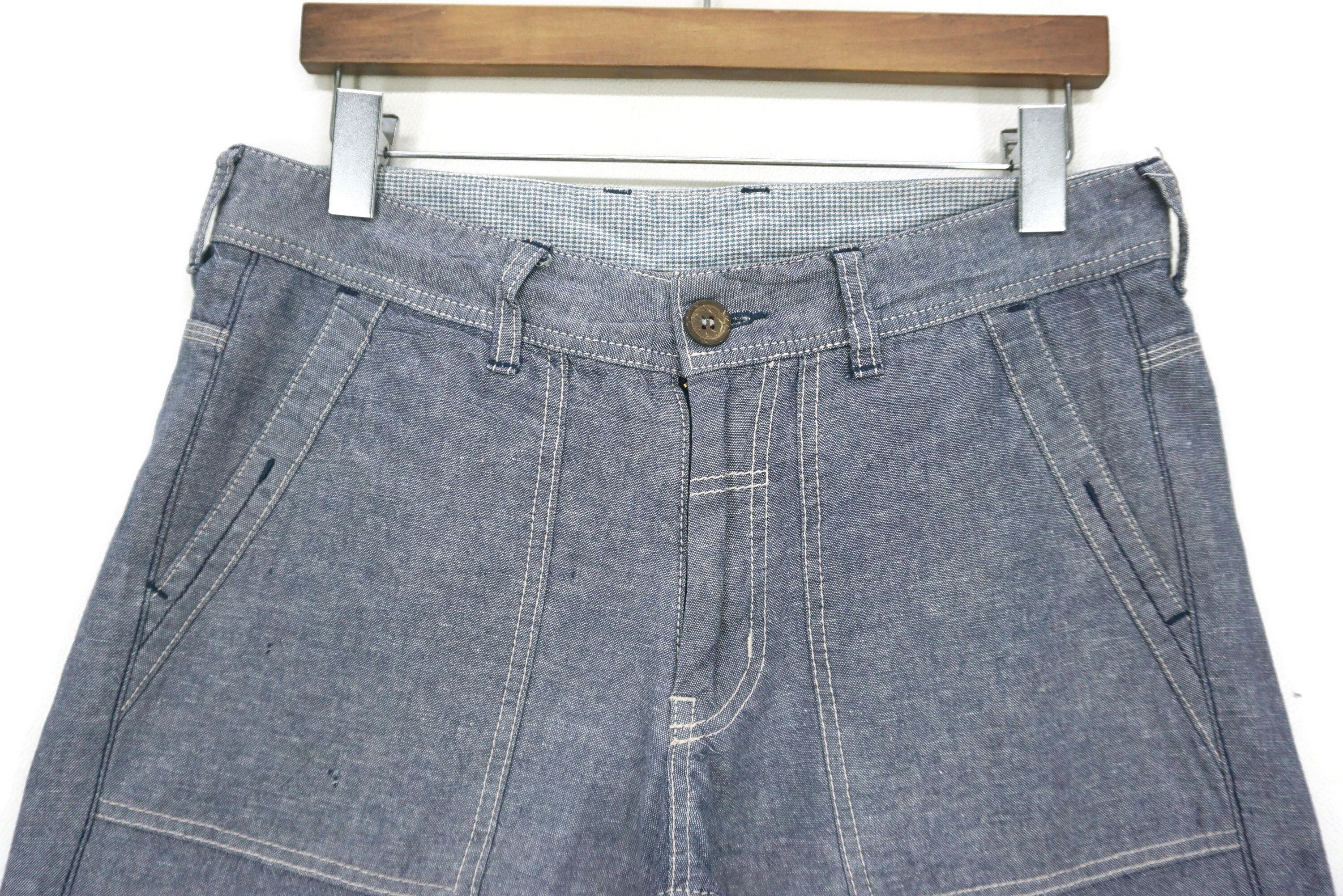 Japanese Brand Betty Smith Pants Fit W32xL31.5 SAMPLE Baker Carpenter Pants Size 29" - 3 Thumbnail