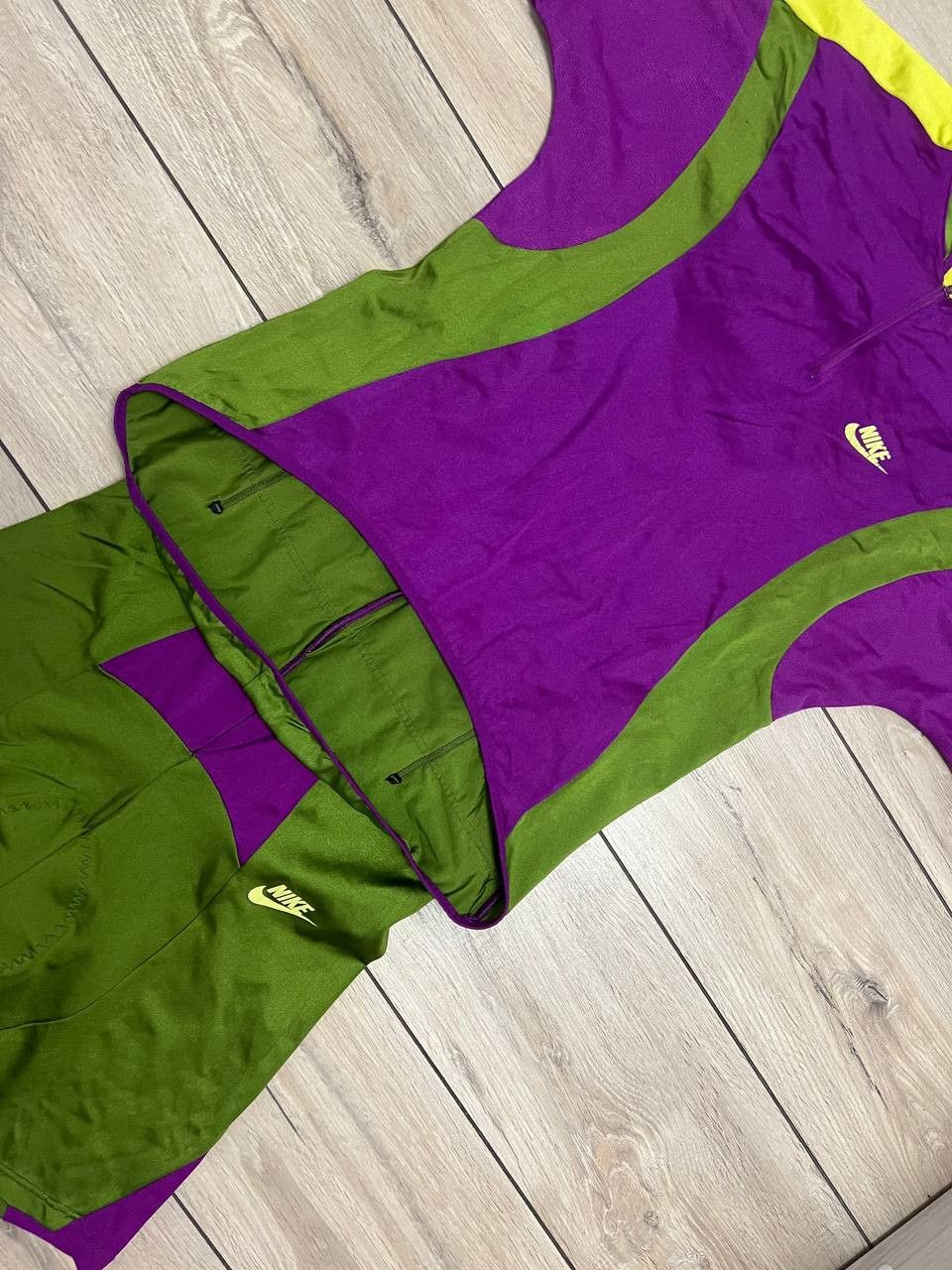 Nike × Vintage Vintage Nike International 2 Piece Cycling Suit Jersey Bibs Size US L / EU 52-54 / 3 - 4 Thumbnail