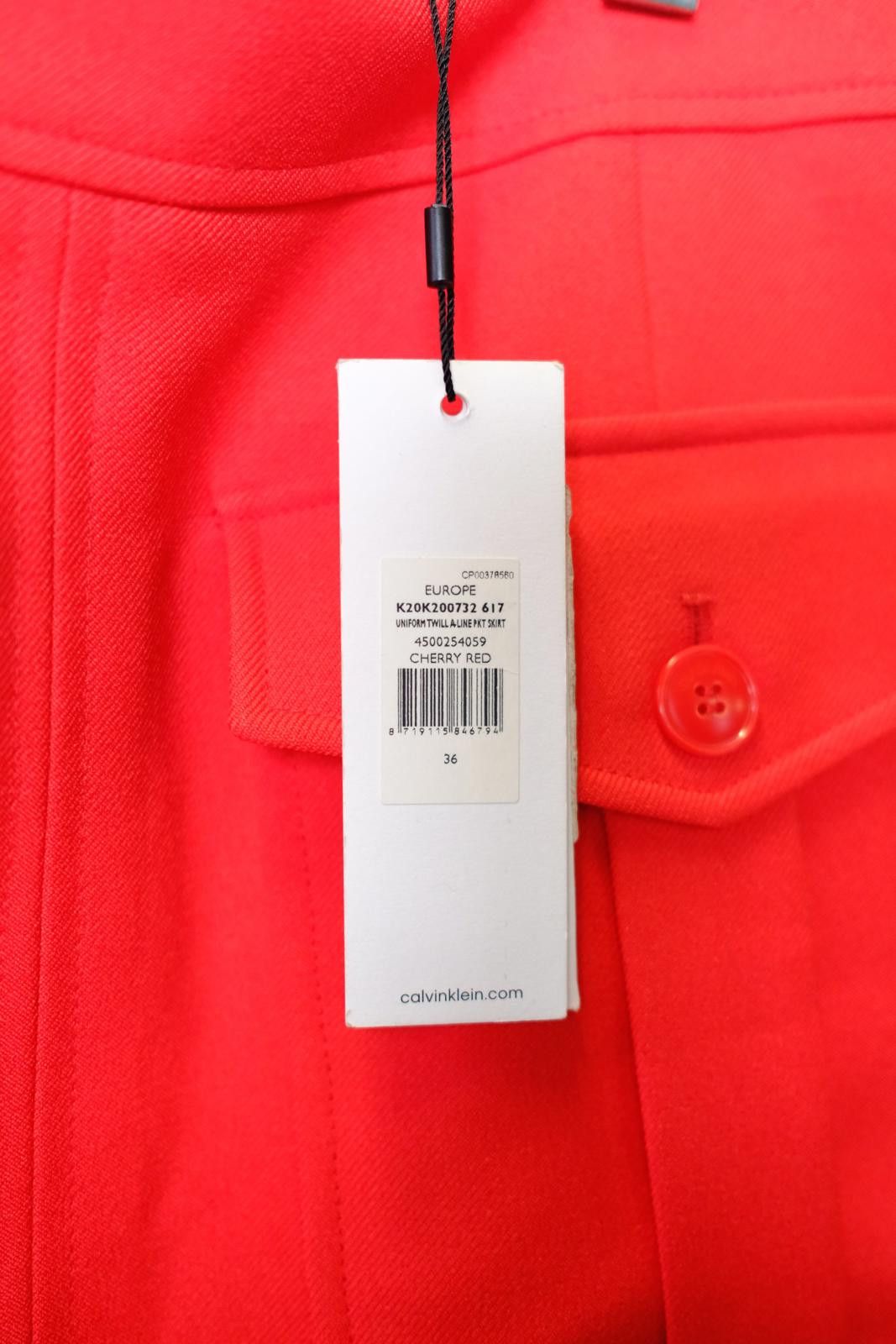 Calvin Klein 2010's Calvin Klein Cargo Skirt Size 26" / US 2 / IT 38 - 6 Thumbnail