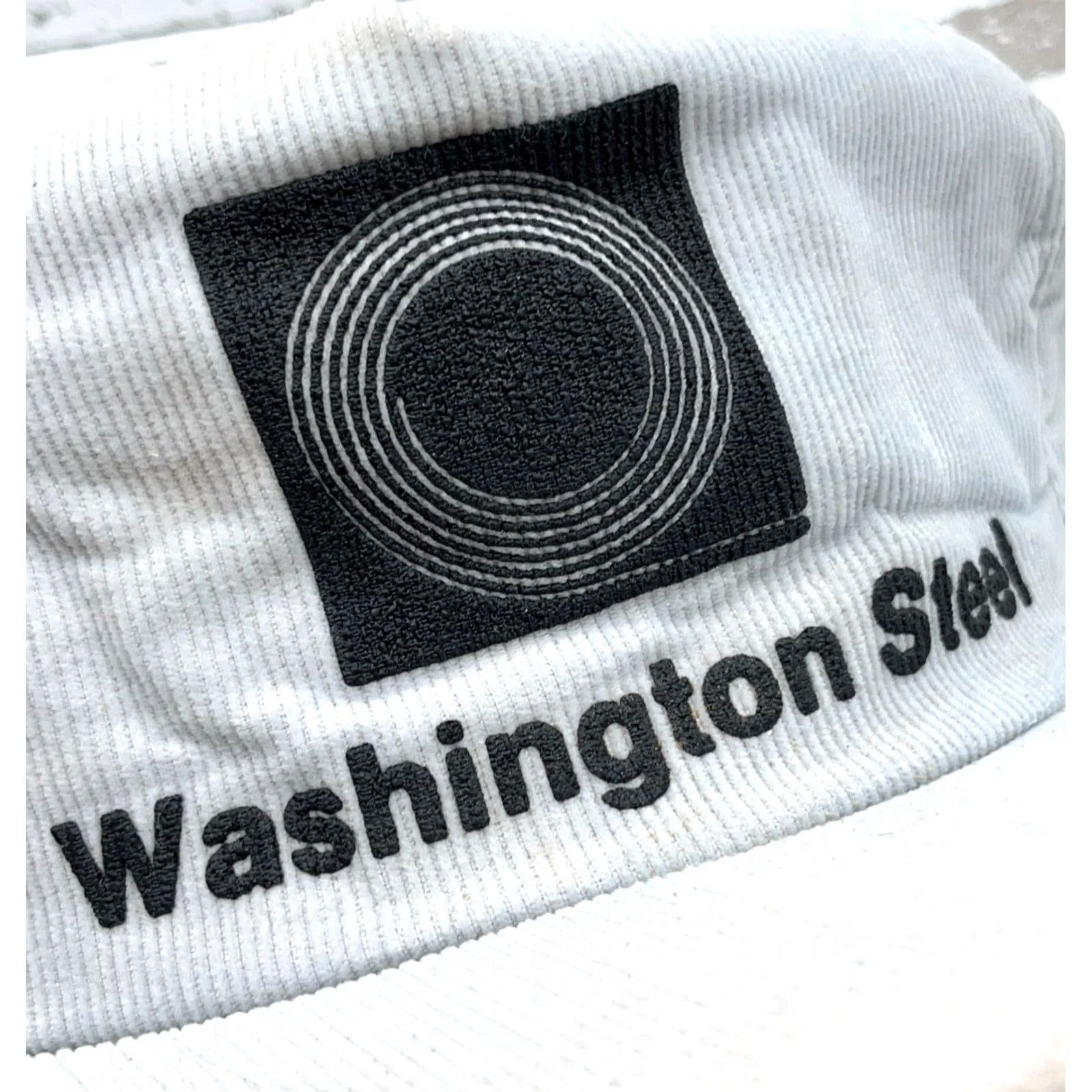 Vintage VINTAGE Washington Corduroy Trucker Hat Cap 80s USA Steel Snap Back Gray Size ONE SIZE - 2 Thumbnail