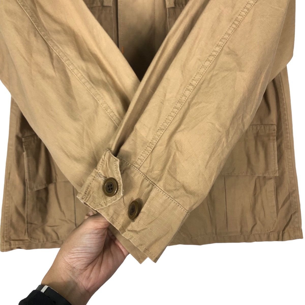 Issey Miyake 🔥90’s Cargo Pocket Jacket Work Powder Issey Miyake Japan Size US S / EU 44-46 / 1 - 13 Thumbnail