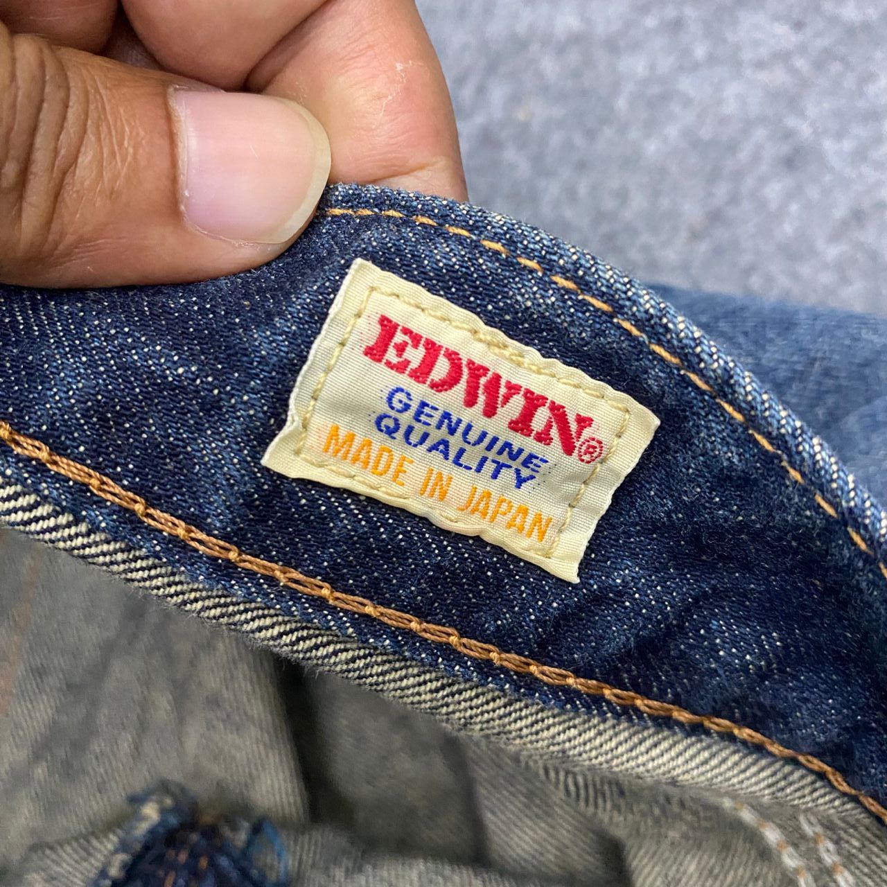 Edwin 💥Flare💥Vintage Edwin 503 Company Denim Jeans Size US 36 / EU 52 - 16 Thumbnail