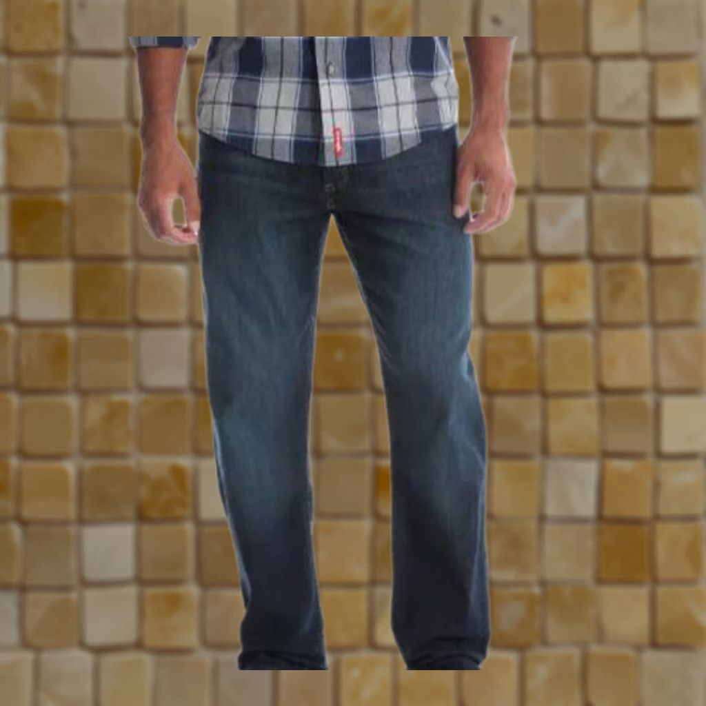 Wrangler WRANGLER Blue Jeans RELAXED FIT STRAIGHT LEG 38x30 Mens Jeans 9TRLFRA Size US 38 / EU 54 - 1 Preview