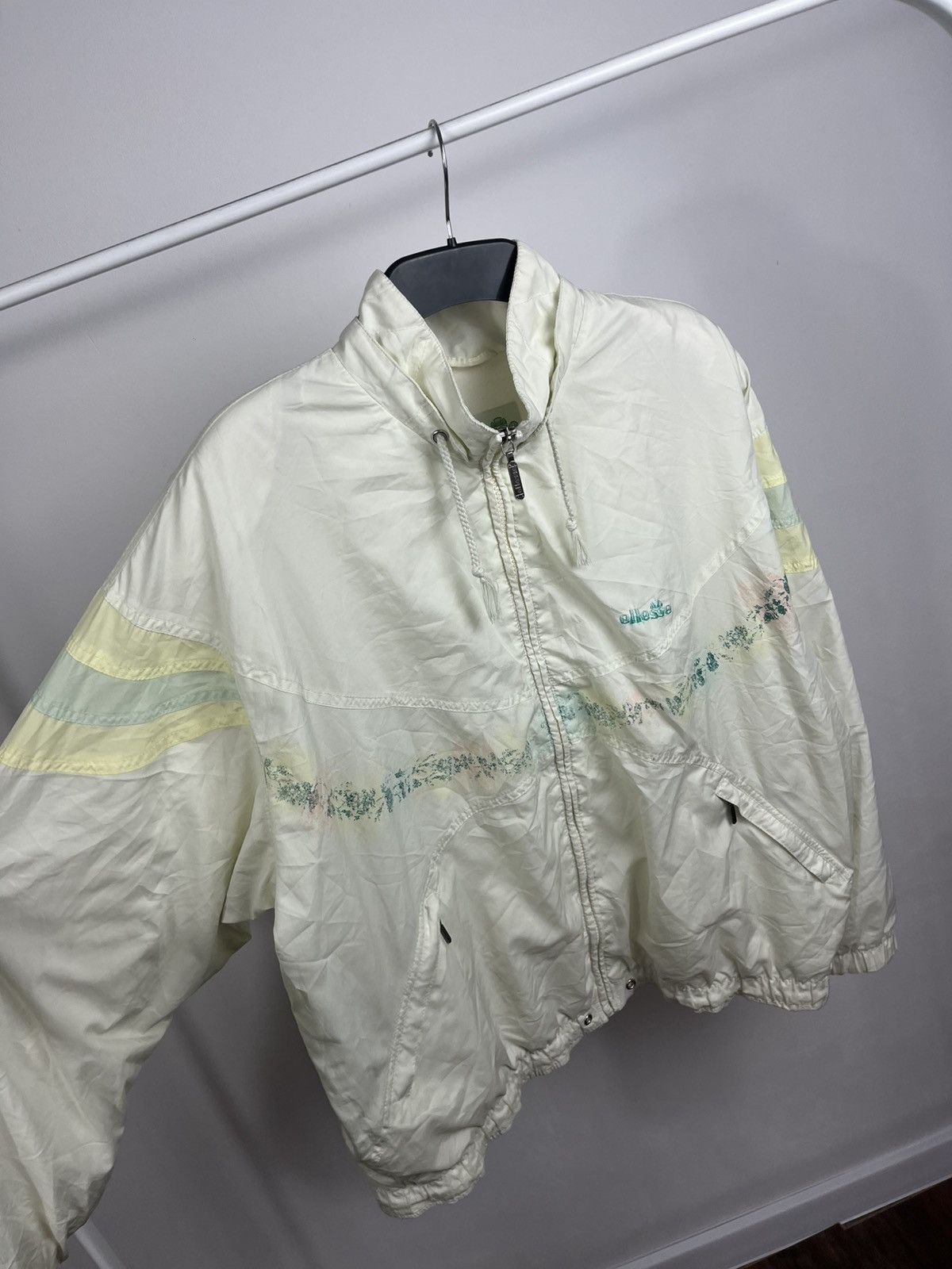 Vintage Ellesse Pastel Windbreaker Jacket 90s Style
