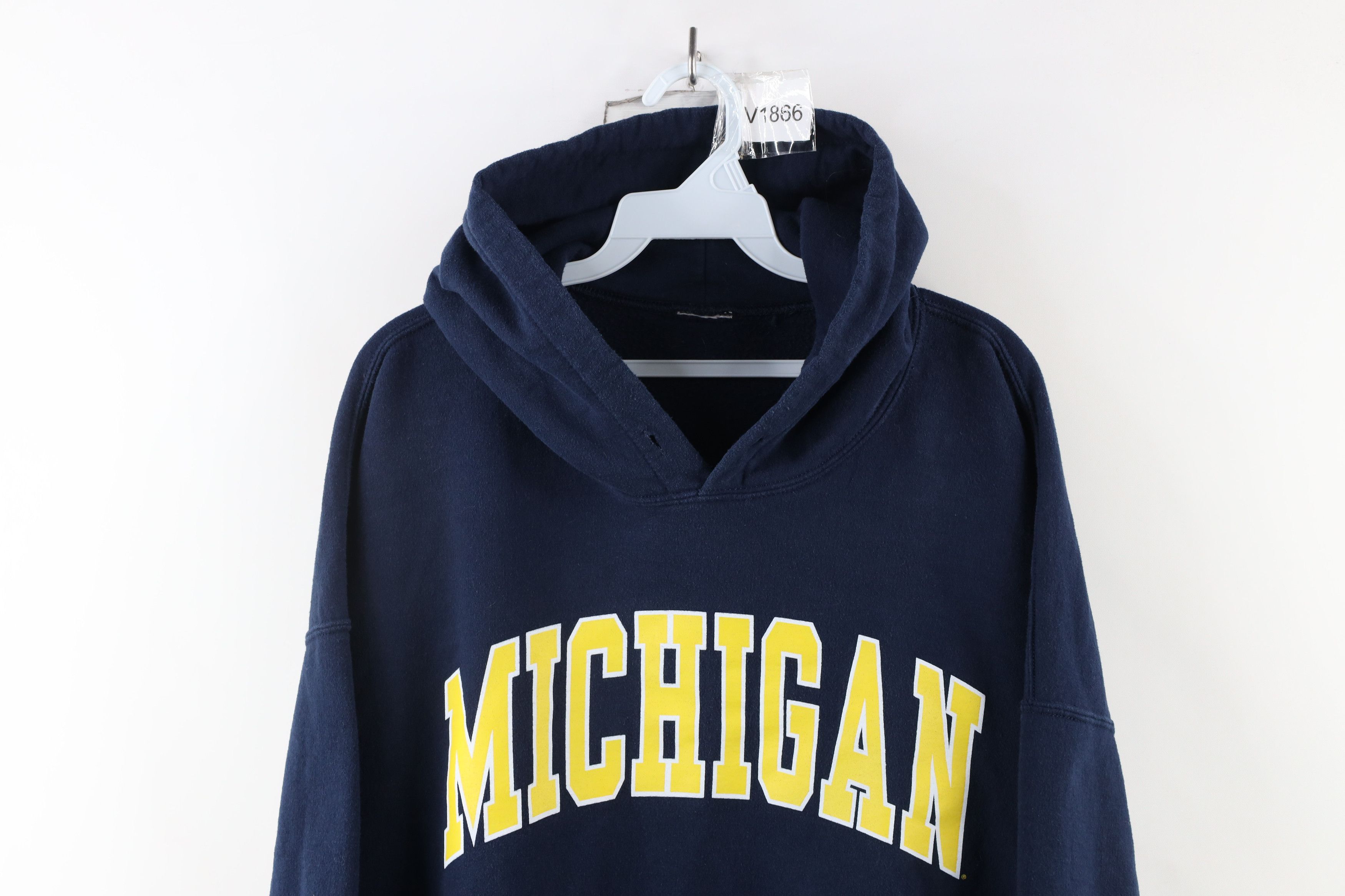 Vintage Vintage 90s Out University of Michigan Hoodie Sweatshirt Size ONE SIZE - 2 Thumbnail
