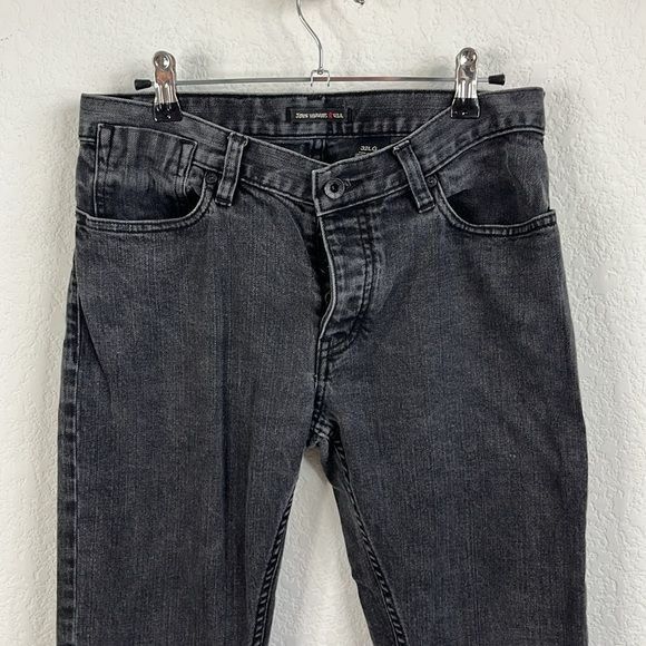 John Varvatos John Varvatos Slim Straight Bowery Denim Jeans Size US 32 / EU 48 - 2 Thumbnail