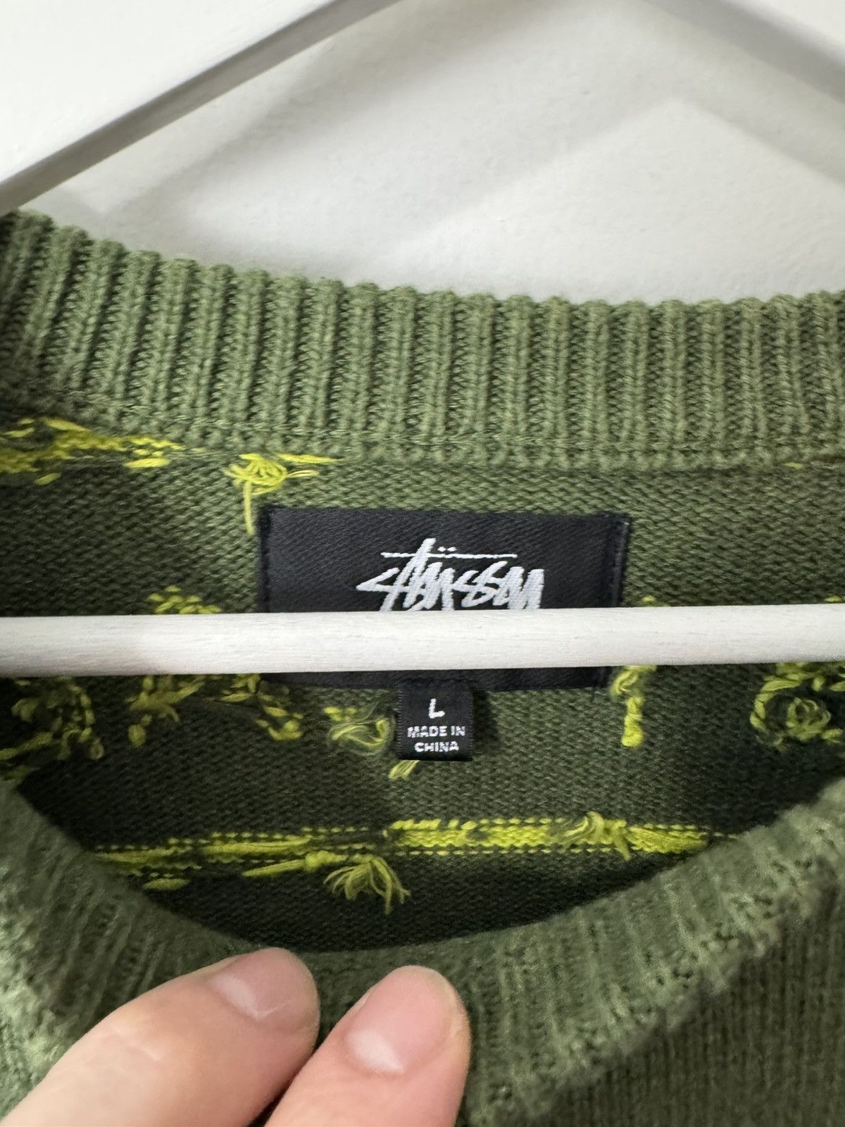 Stussy STUSSY LAGUNA ICON SWEATER Size US L / EU 52-54 / 3 - 5 Thumbnail