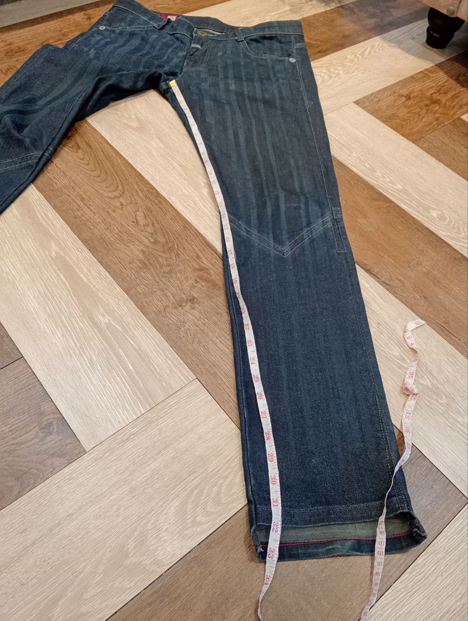Marithe + Francois Girbaud MARITHE FRANCOIS GIRBAUD JAPAN BLUE STRETCH DENIM JEANS Size US 34 / EU 50 - 16 Thumbnail