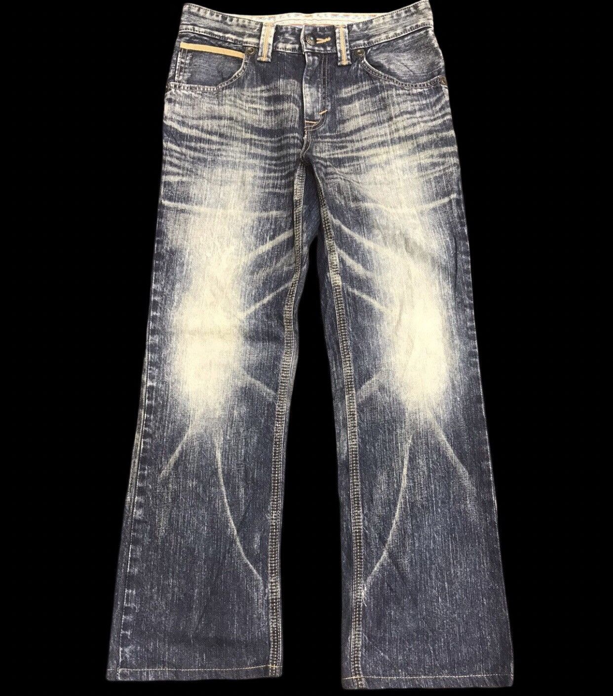 Edwin 💥FLARE💥VTG EDWIN FLARE BLUE WASH NAVAJO Denim Size US 32 / EU 48 - 1 Thumbnail