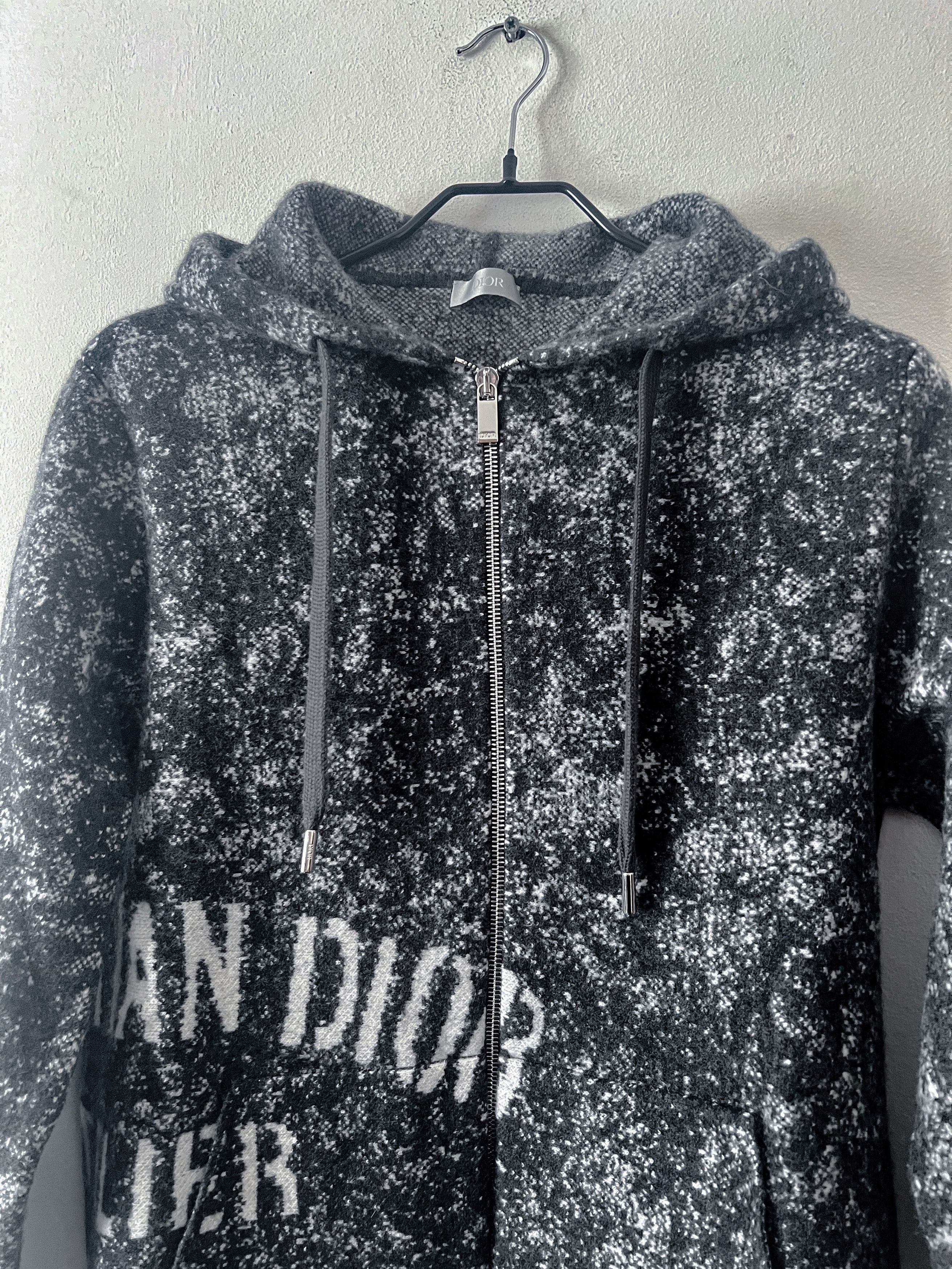 Dior Dior Wool Cardigan With Hood Size US XL / EU 56 / 4 - 5 Thumbnail