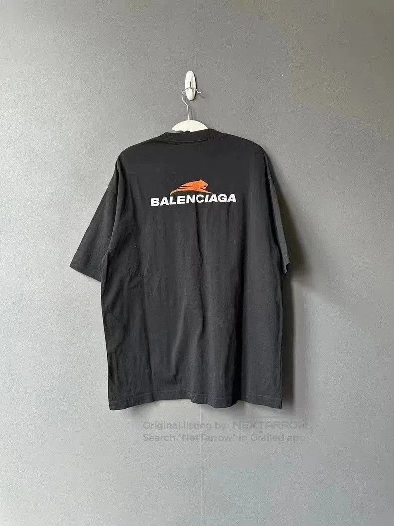 Balenciaga Balenciaga Embroidered Short Sleeve Tee. Size US S / EU 44-46 / 1 - 2 Thumbnail