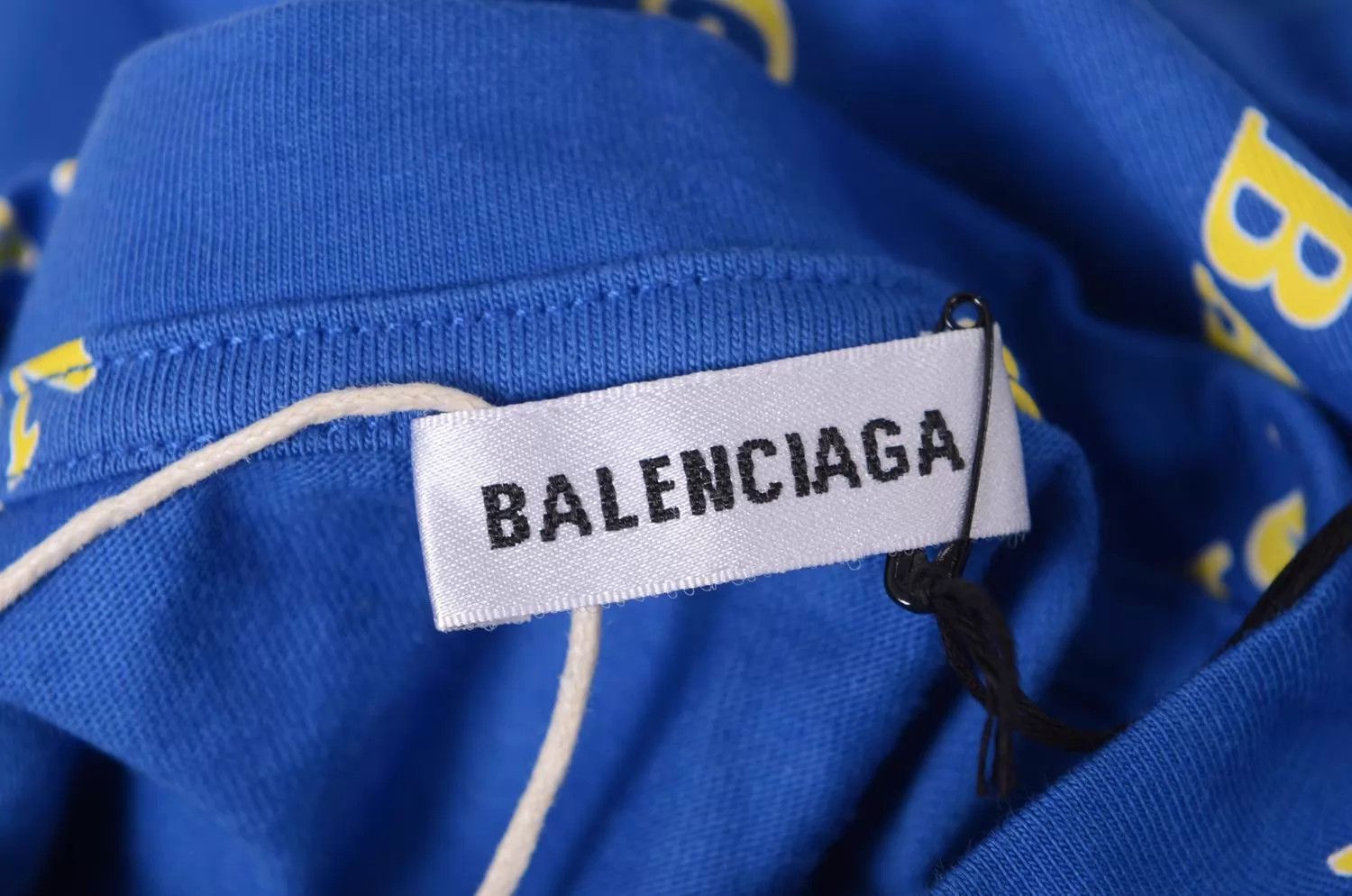 Balenciaga Balenciaga Blue Danmaku All Over Print T-shirt Size S / US 4 / IT 40 - 3 Thumbnail