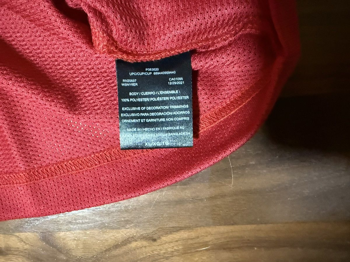 Dickies NYS X DICKIES 'SUN-DYED IN TEXAS' BASKETBALL JERSEY RED XL Size US XL / EU 56 / 4 - 6 Thumbnail