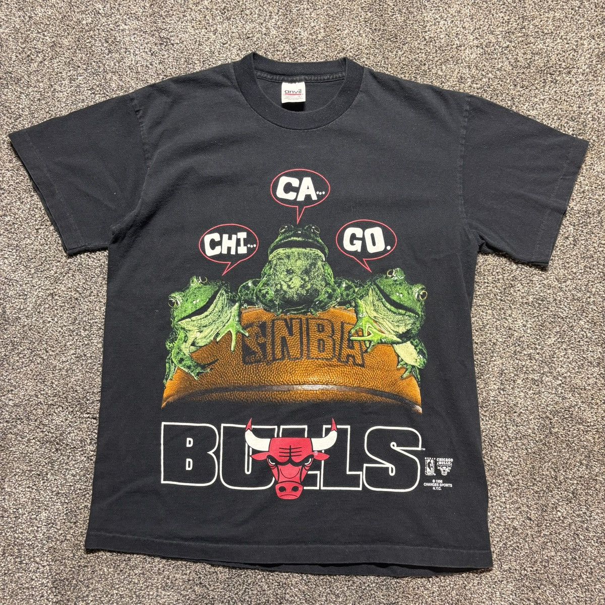 Anvil Rare Vintage Chicago Bulls X Budweiser Size US L / EU 52-54 / 3 - 1 Thumbnail