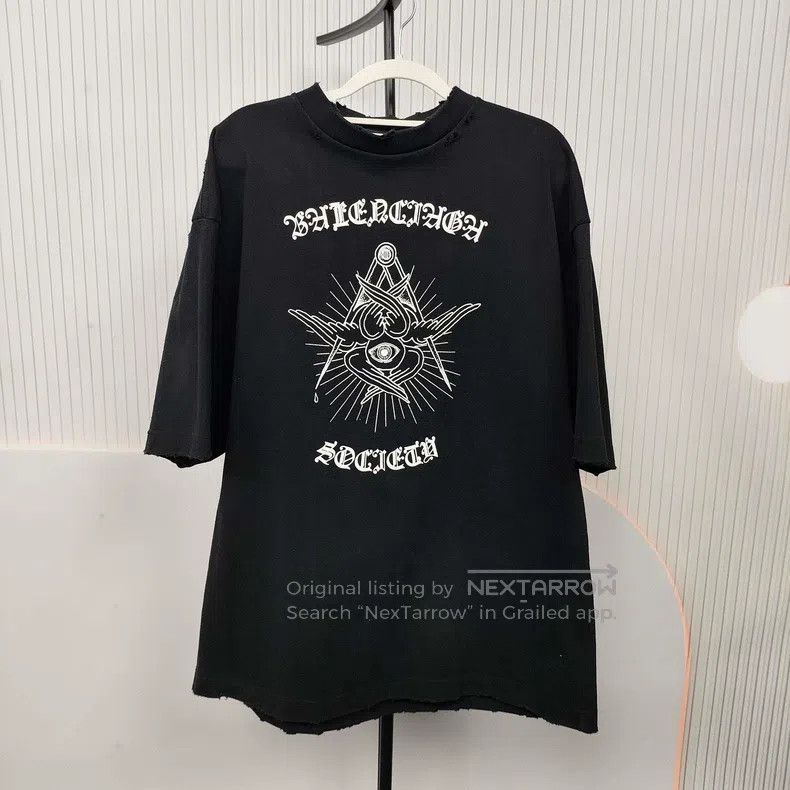 Balenciaga Balenciaga Short Sleeve Men's Size M Size US M / EU 48-50 / 2 - 1 Thumbnail