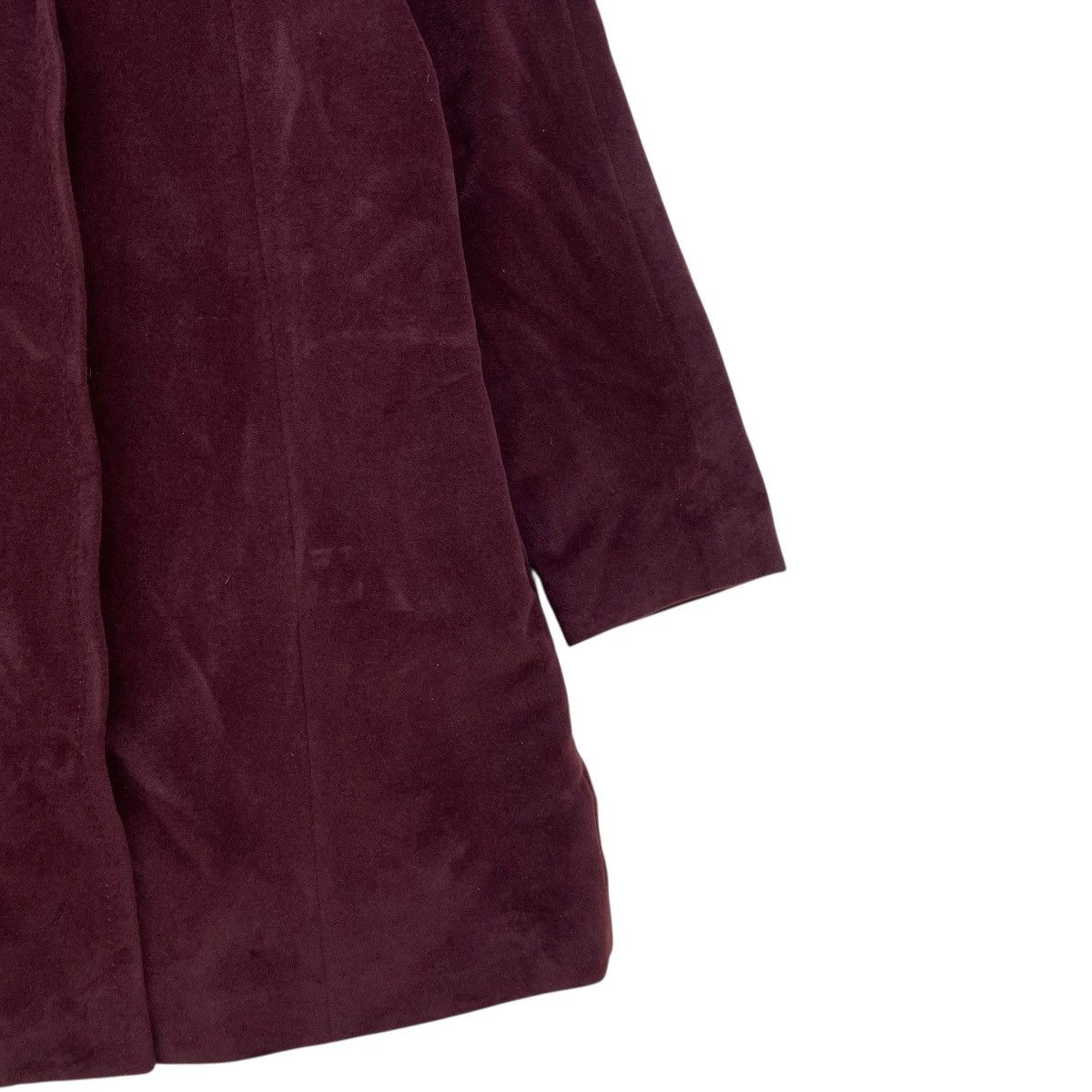 Autumn Cashmere × Christian Dior Monsieur × Vintage Vintage Christian Dior Long coat Maroon Jacket Size M / US 6-8 / IT 42-44 - 5 Thumbnail