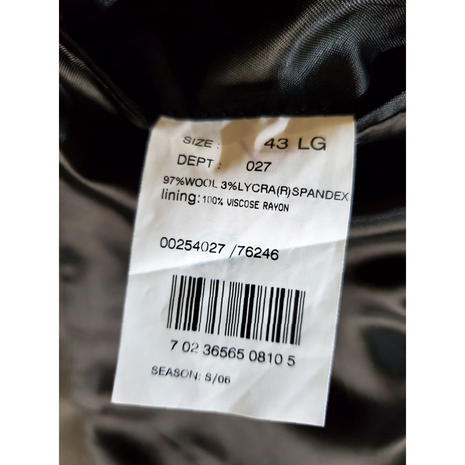 Brooks Brothers VINTAGE Brooks Brothers 346 Signature Check Wool Suit Coat & Pants 43 Long Coat 36Wx30L Tan Mens Regular 2 Piece Business Formal 90s Size 46R - 7 Thumbnail