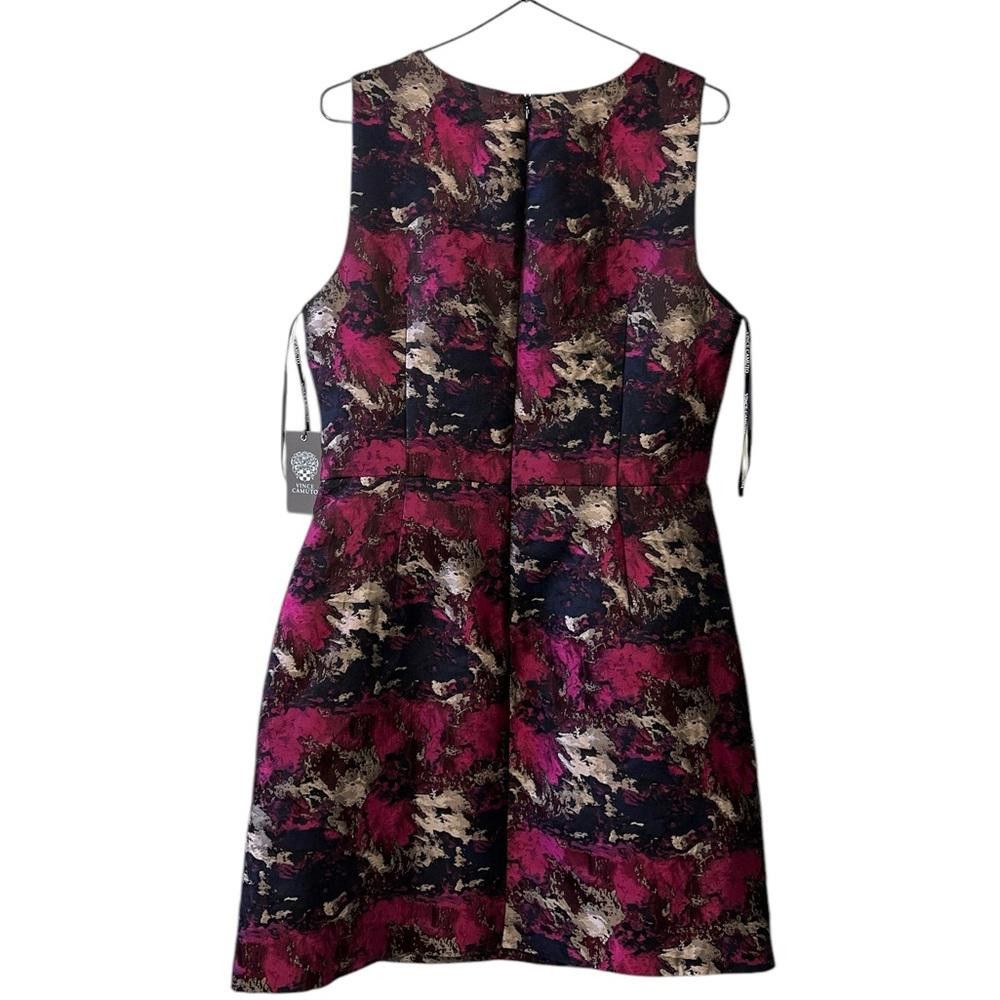 Vince Camuto Vince Camuto Sleeveless Metallic Print Mini Dress, Size 8 Size XL / US 12-14 / IT 48-50 - 2 Thumbnail