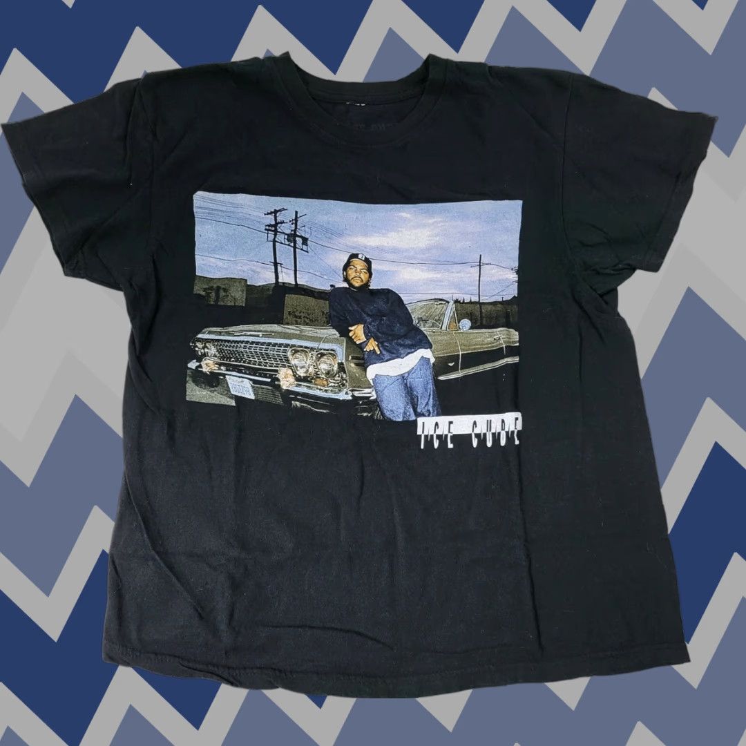 Vintage Ice Cube T-Shirt Black Short Sleeve Sz M - Ice Cube Rapper EUC - Mens - Regular Size M Size US M / EU 48-50 / 2 - 1 Thumbnail