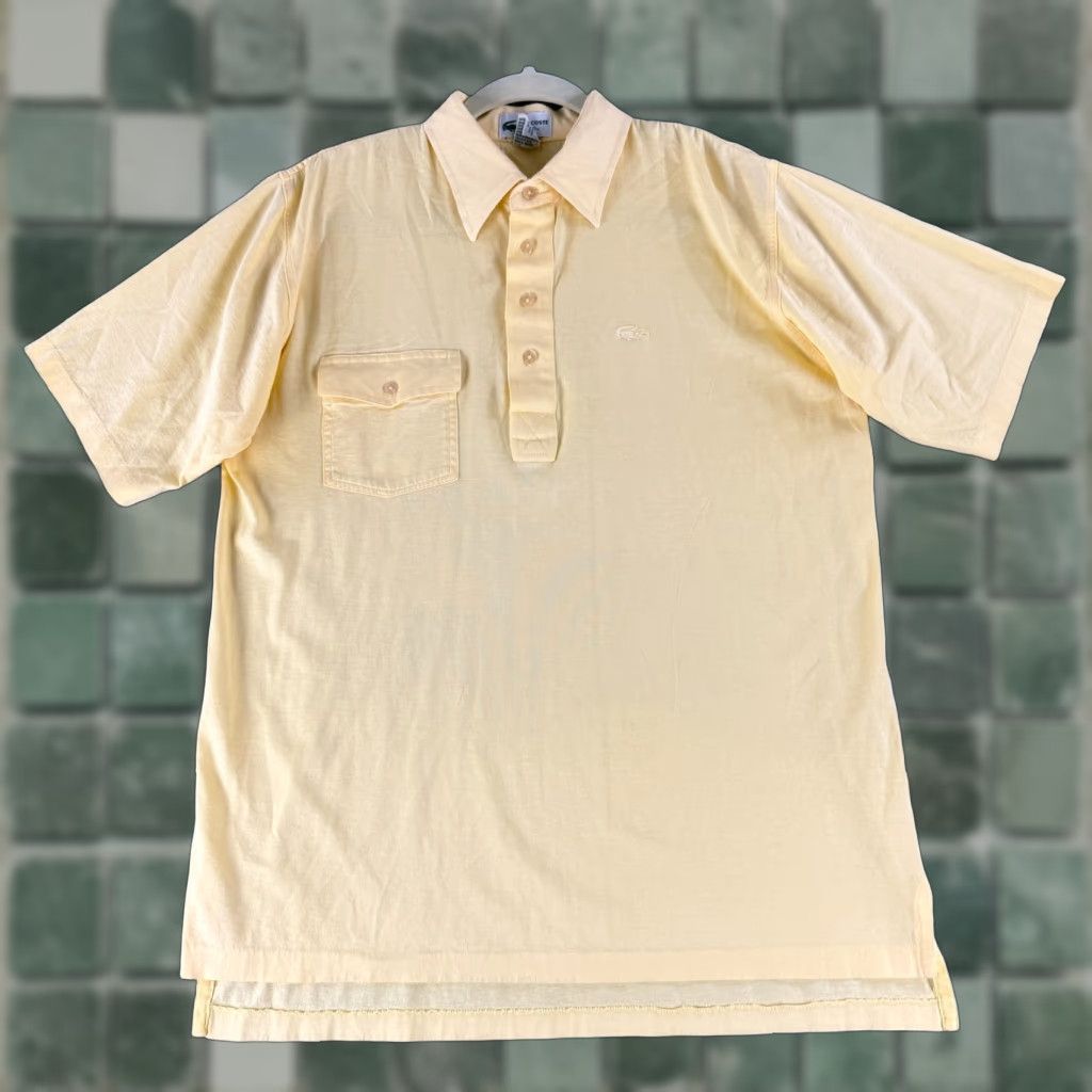 Lacoste Lacoste Club Polo Shirt Mens Large Yellow 100% Cotton Lisle Mercerized SS Polo Shirt Mens Yellow Lacoste Club Lisle Mercerized 100% Cotton Stainless? Size US L / EU 52-54 / 3 - 1 Thumbnail