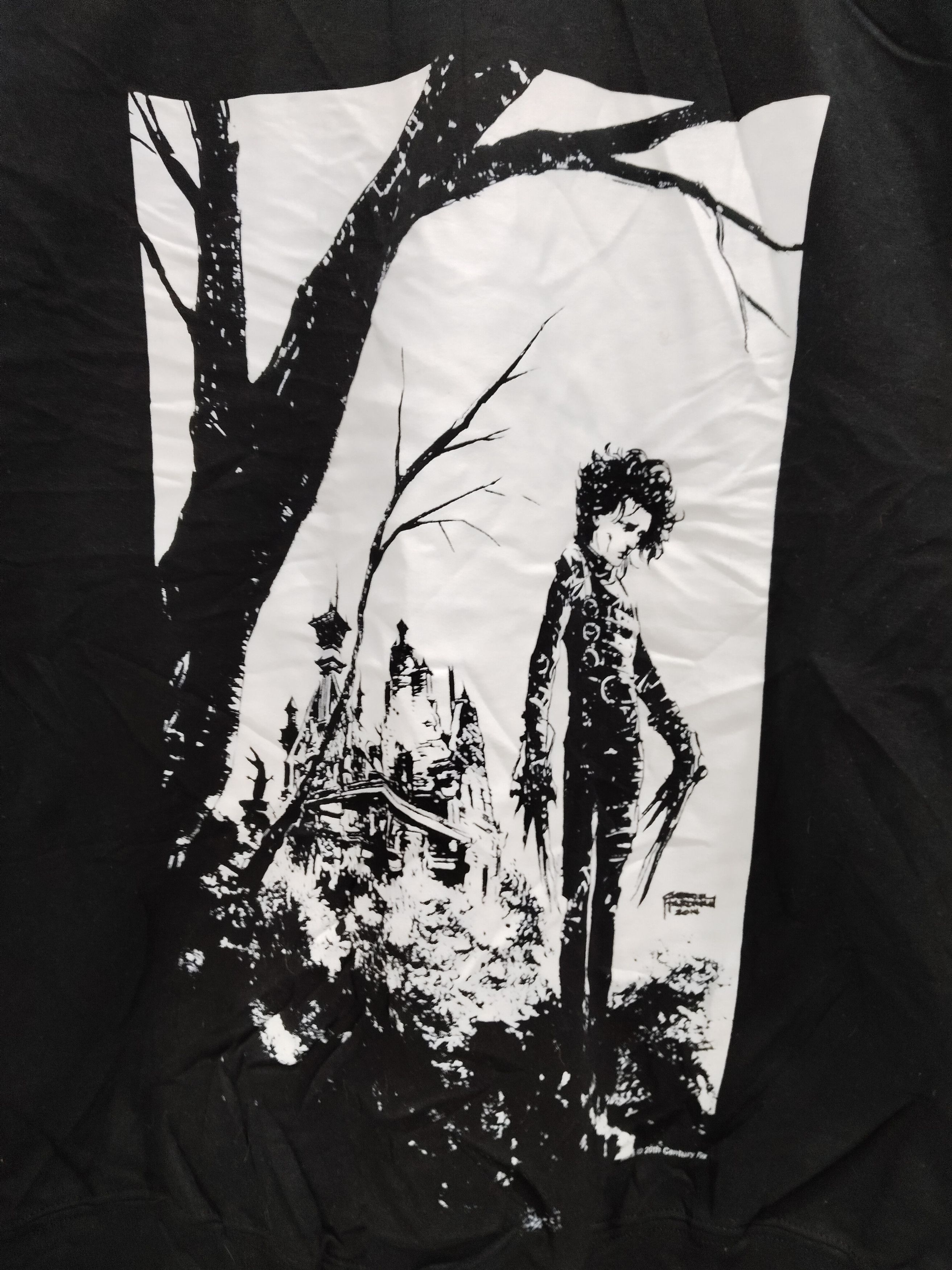 Other Vintage Y2K Edward Scissors hand Movie Sweatshirt Size US XL / EU 56 / 4 - 2 Thumbnail