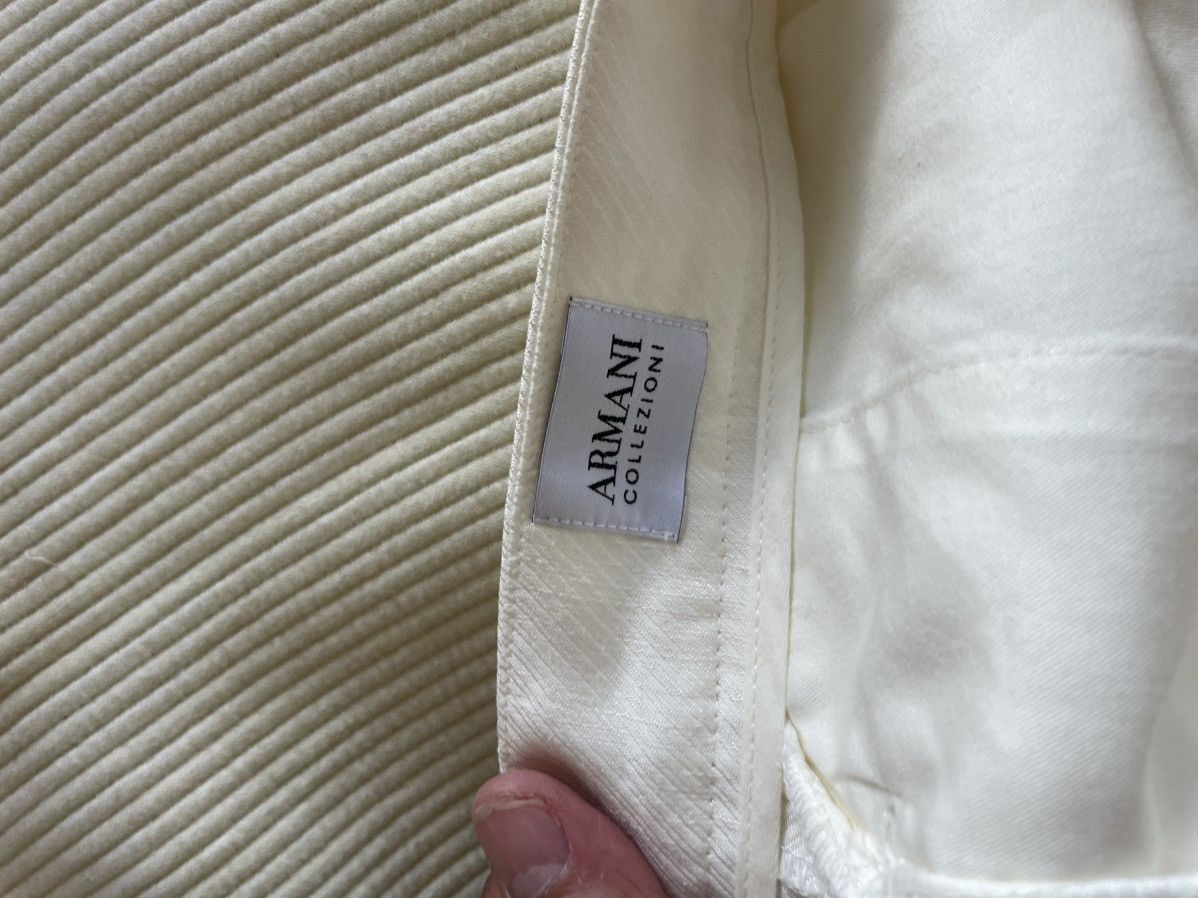Armani Collezioni Textured FF dress trousers Size US 35 - 13 Thumbnail