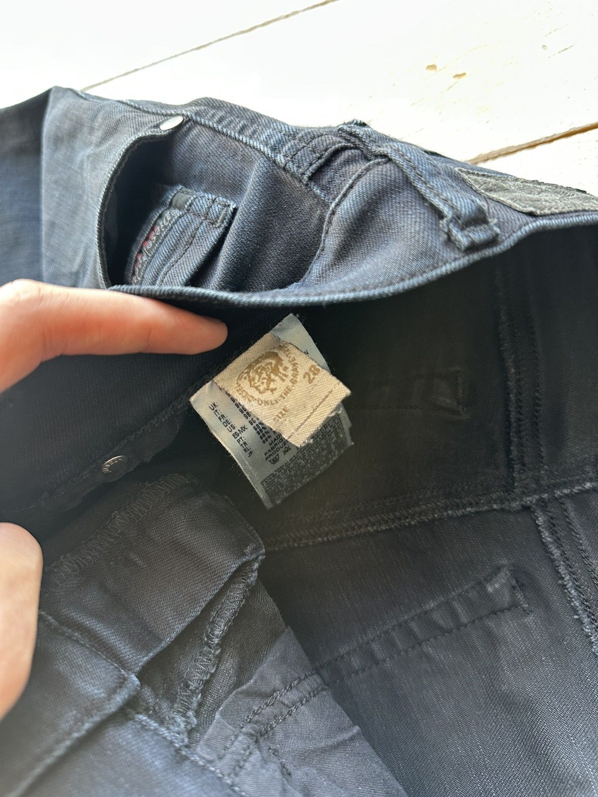 Diesel 🚨Gothic Diesel Regular Slim relax Flared Jeans Womens Size 28" / US 6 / IT 42 - 5 Thumbnail