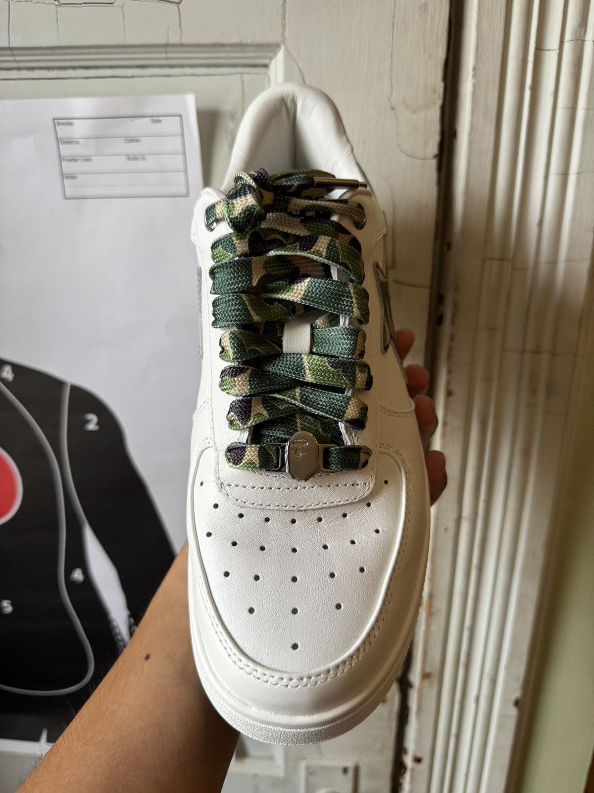 Bape BapeSta Low ABC Green Camo Size US 10 / EU 43 - 8 Thumbnail