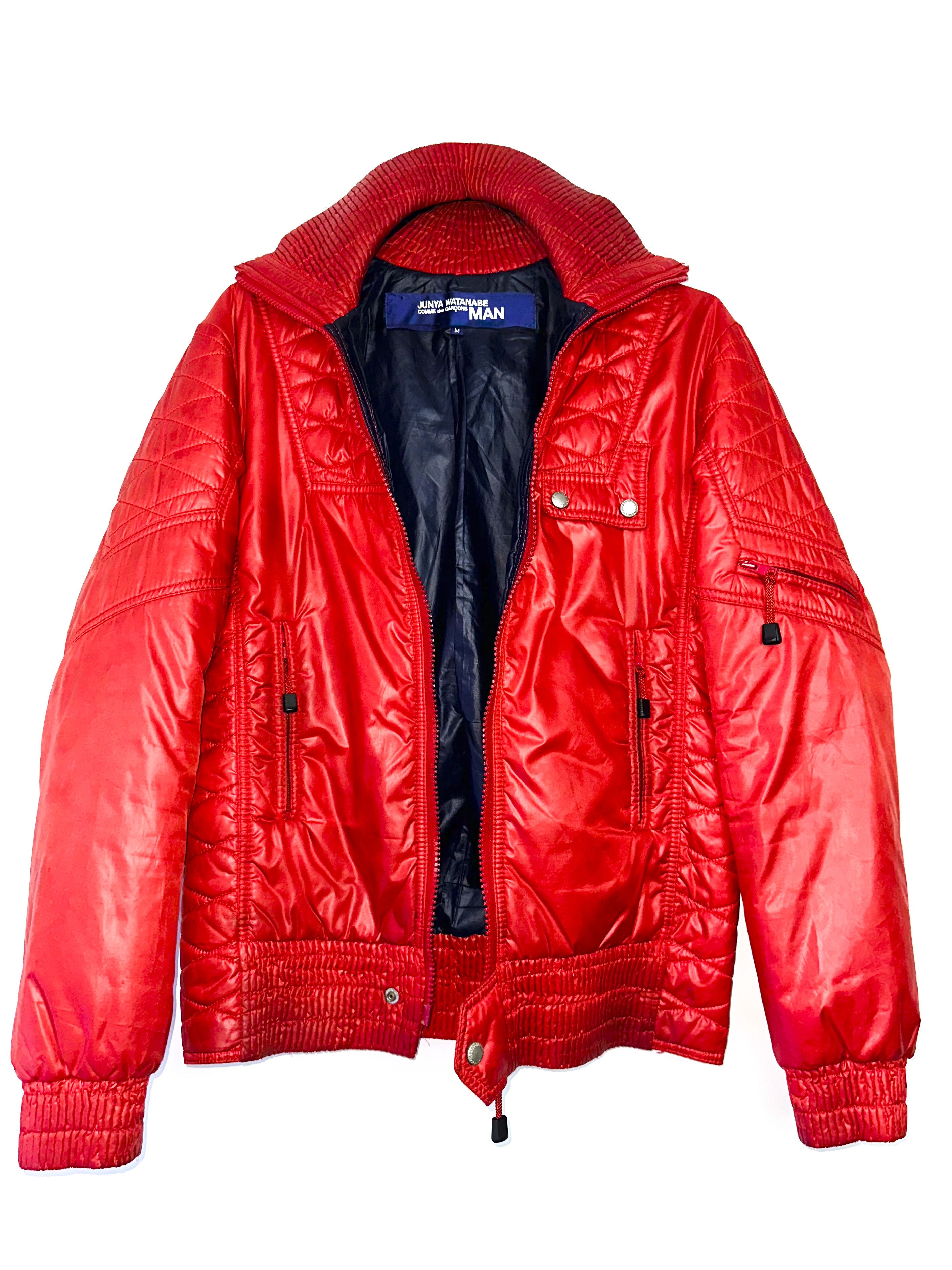 Junya Watanabe JUNYA WATANABE RED 2005 AKIRA STYLE BIKER JACKET Size US M / EU 48-50 / 2 - 2 Thumbnail