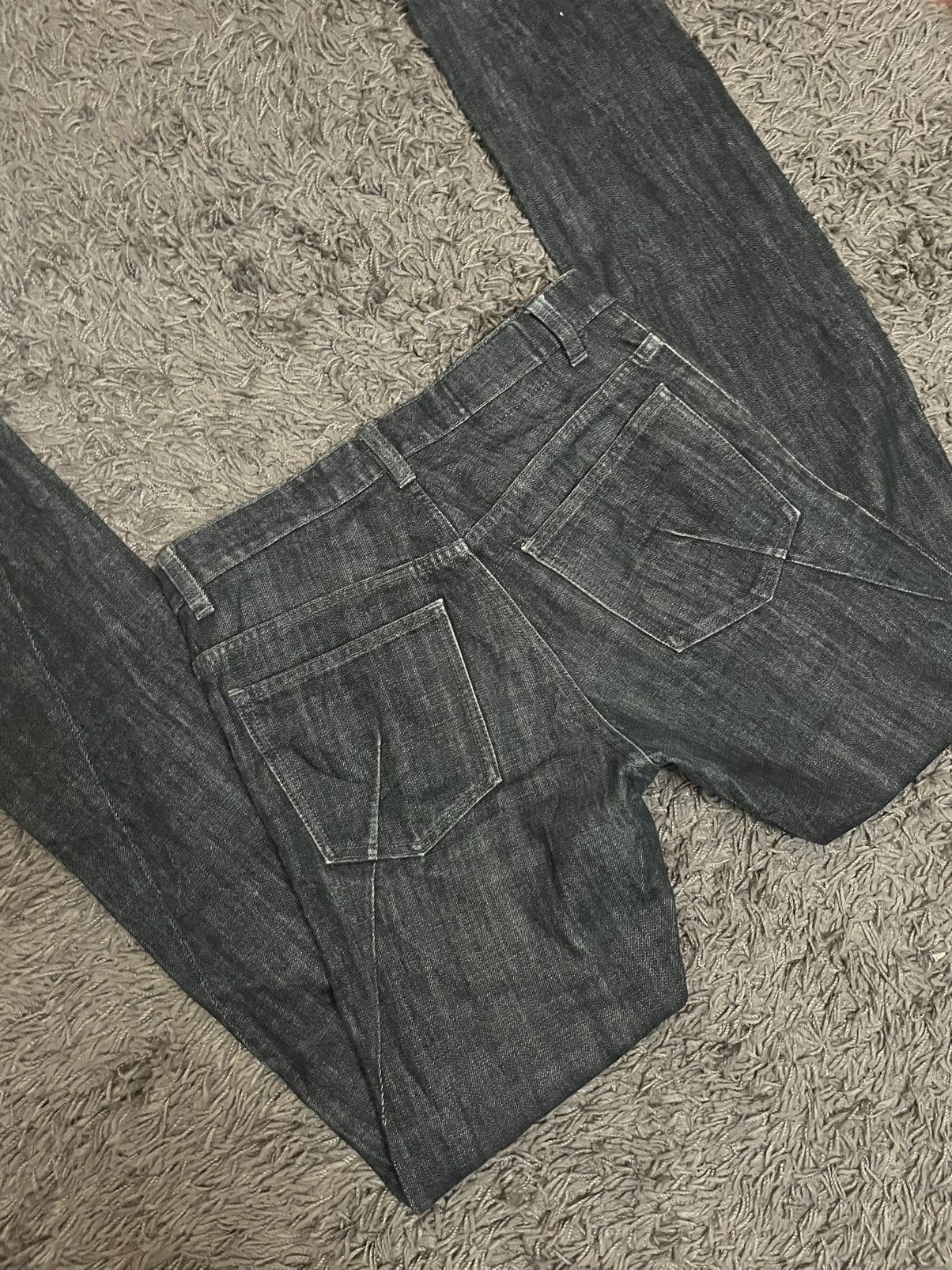 Attachment 1990s straight leg twisted stitching design #I Size US 28 / EU 44 - 7 Thumbnail