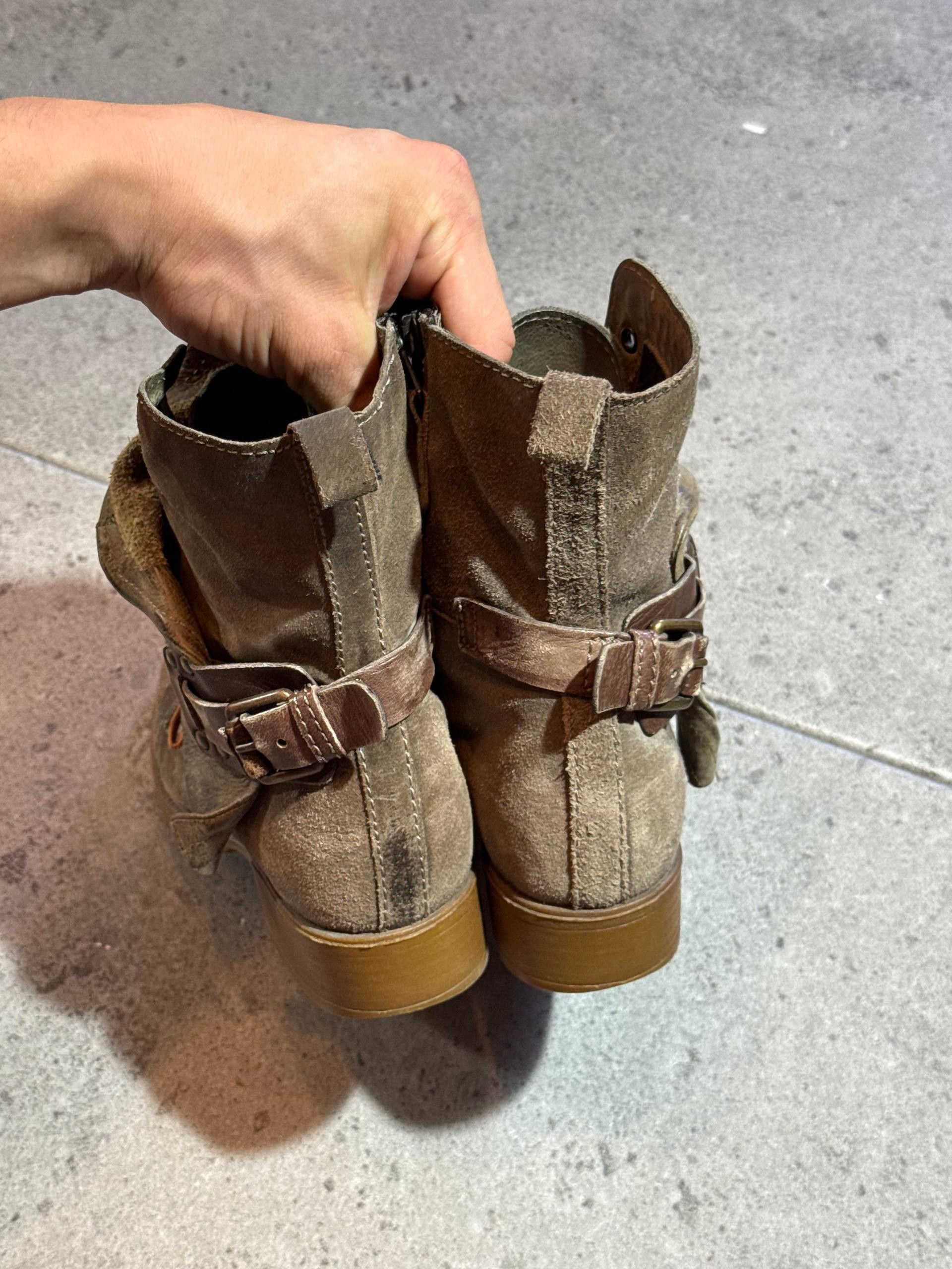 A.S.98 Vintage AvantGarde AS98 style leather ancle boots airstep Size US 8 / IT 38 - 10 Thumbnail
