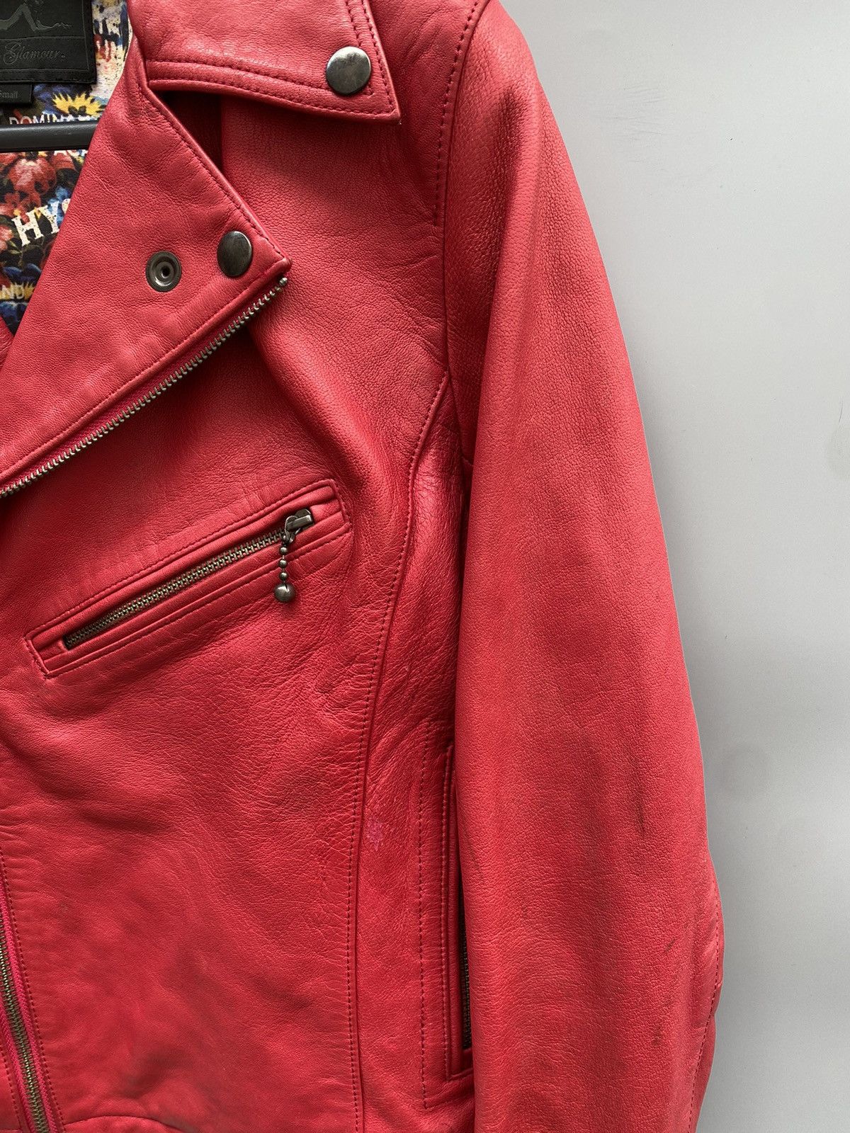 Hysteric Glamour A/W 2014- Hysteric Glamour- Double Rider Leather Jacket Size S / US 4 / IT 40 - 6 Thumbnail