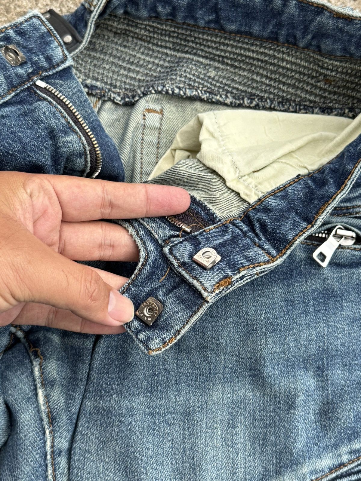 Balmain Balmain Decarnin Biker Denim Size US 30 / EU 46 - 5 Thumbnail