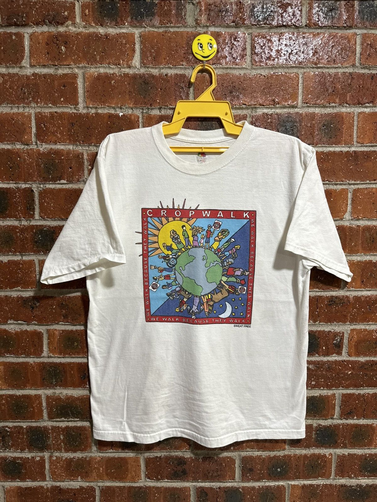 Fruit Of The Loom × Vintage Vintage Ebenezer Baptist Church 150th Anniversary Faded Tee Size US L / EU 52-54 / 3 - 1 Thumbnail