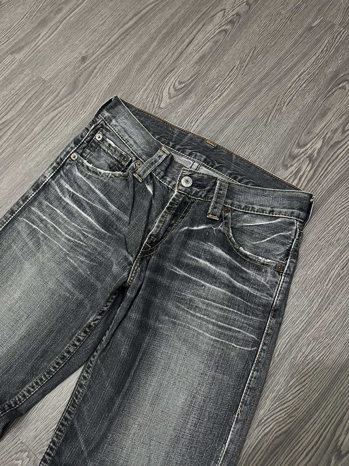 Levi's Vintage Clothing Vtg Levi's 503 grey wosh jeans Size US 31 - 4 Thumbnail