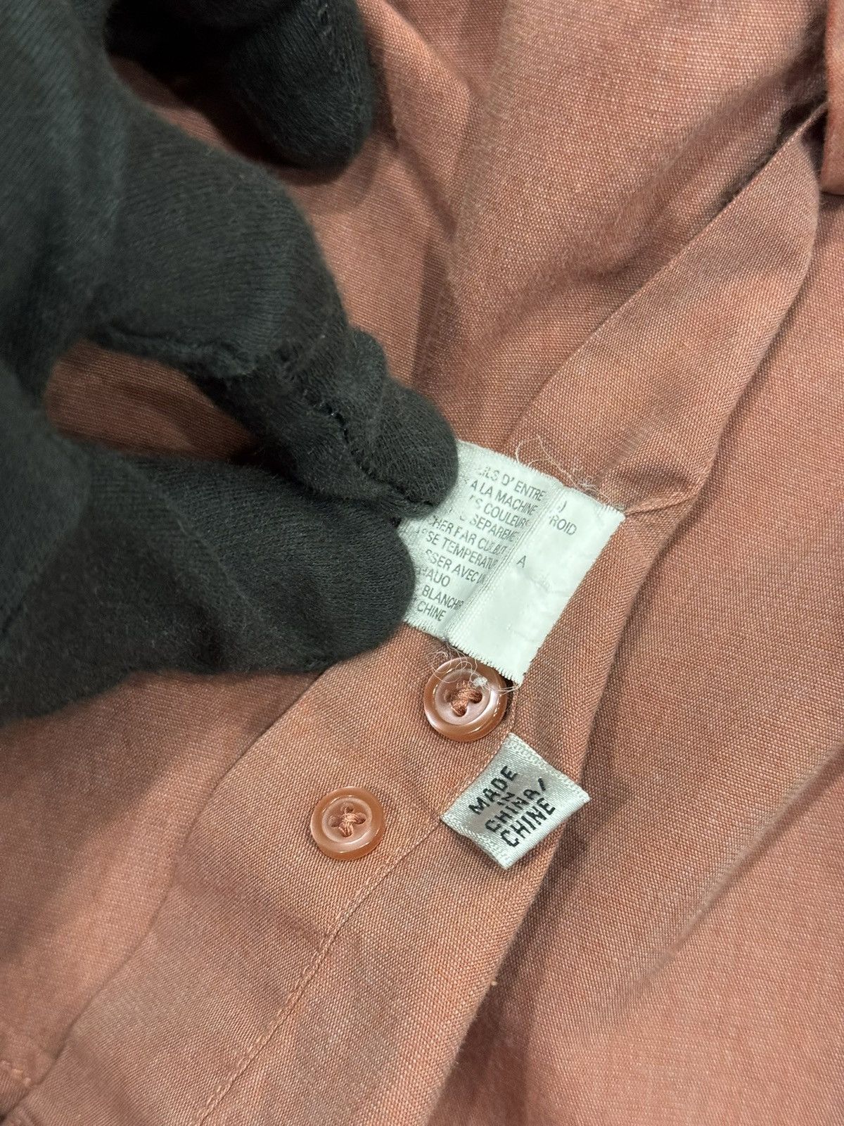 Balmain Balmain Paris Button Up Shirt – Dusty Rose Size US M / EU 48-50 / 2 - 10 Thumbnail