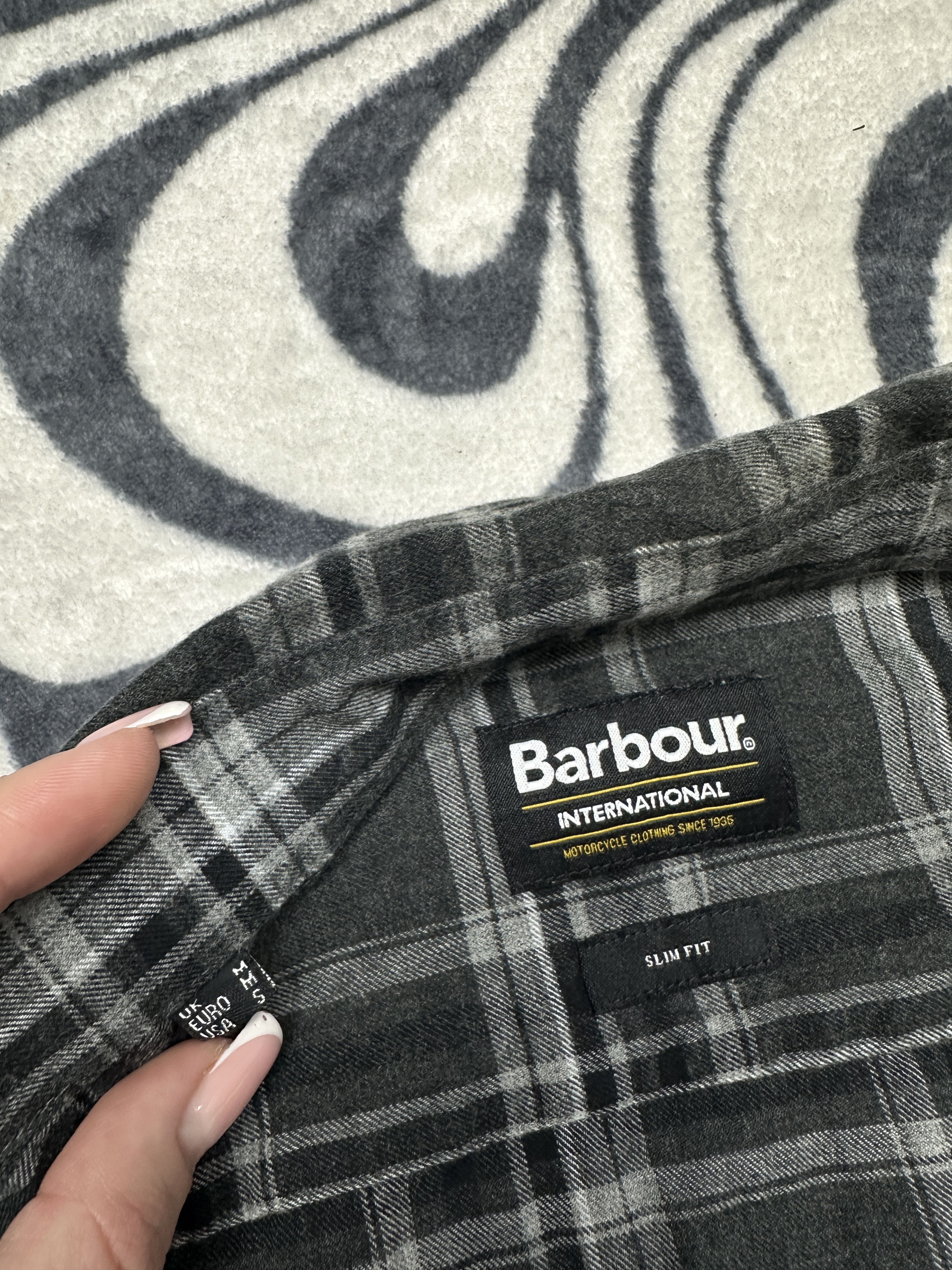 Barbour Barbour International Mens Flannel Plaid Shirt Size US M / EU 48-50 / 2 - 3 Thumbnail