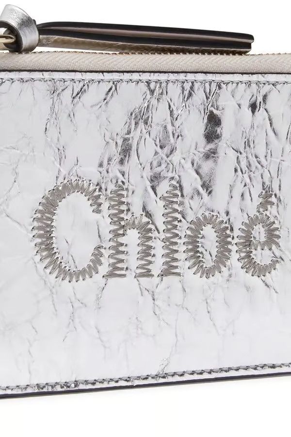 Chloe o1loc1c0425 CHC23 Size: OS / Sense Compact Wallet in Silver Size ONE SIZE - 2 Thumbnail