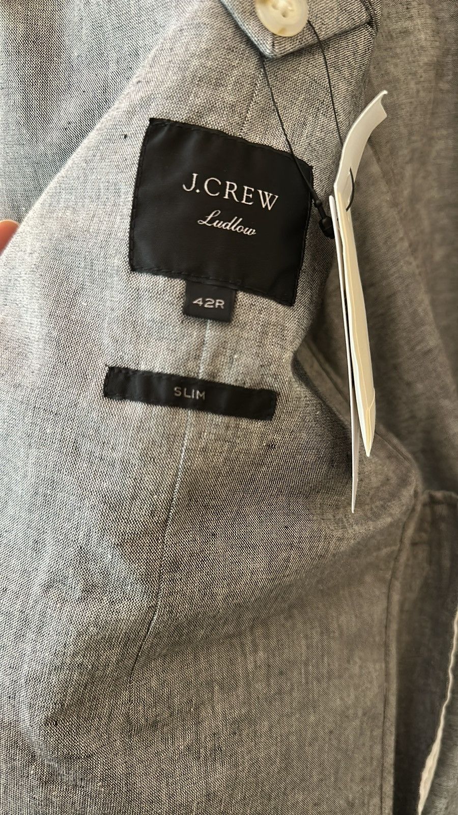 J.Crew Jcrew linen blazer Size 42R - 8 Thumbnail
