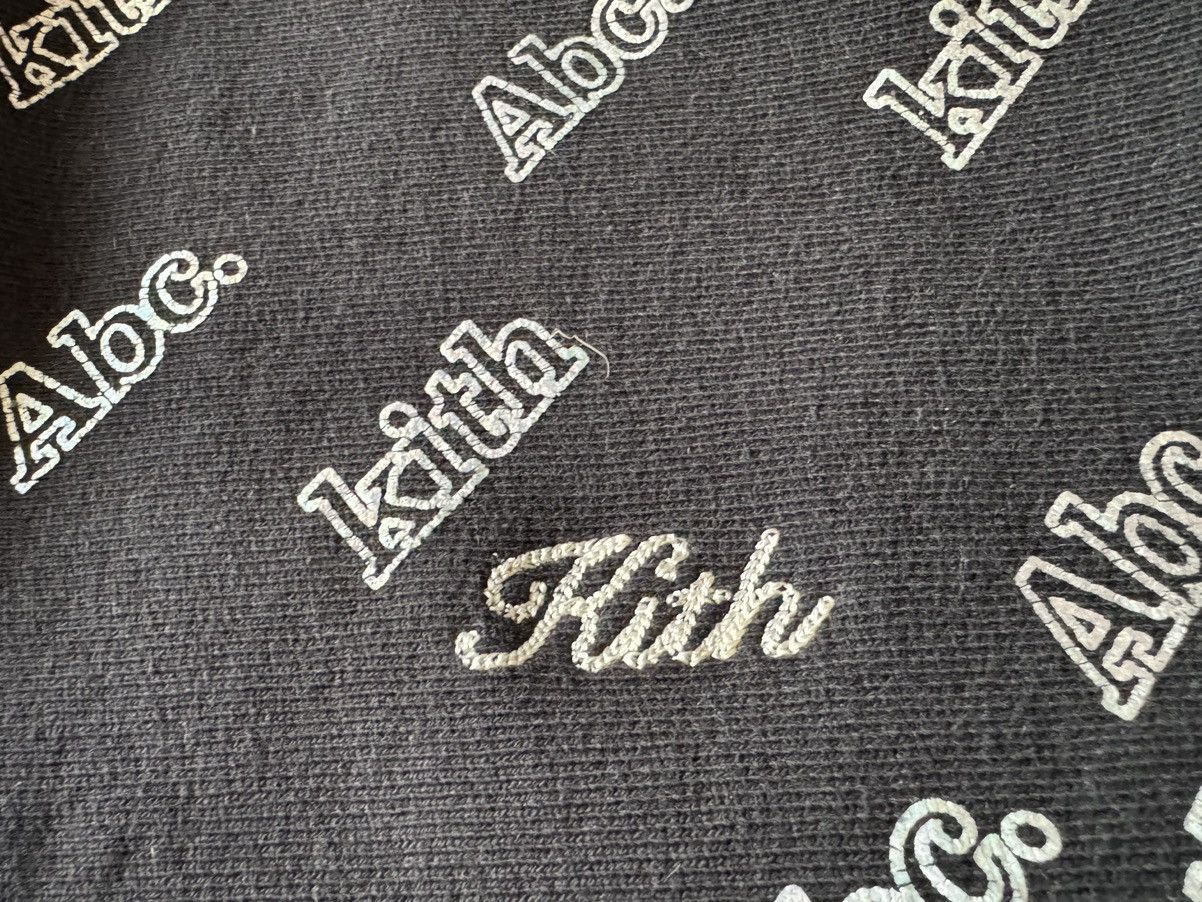 Advisory Board Crystals × Kith Small Holographic Print Sweatpant Black ABC Pants 123. Size US 30 / EU 46 - 15 Thumbnail