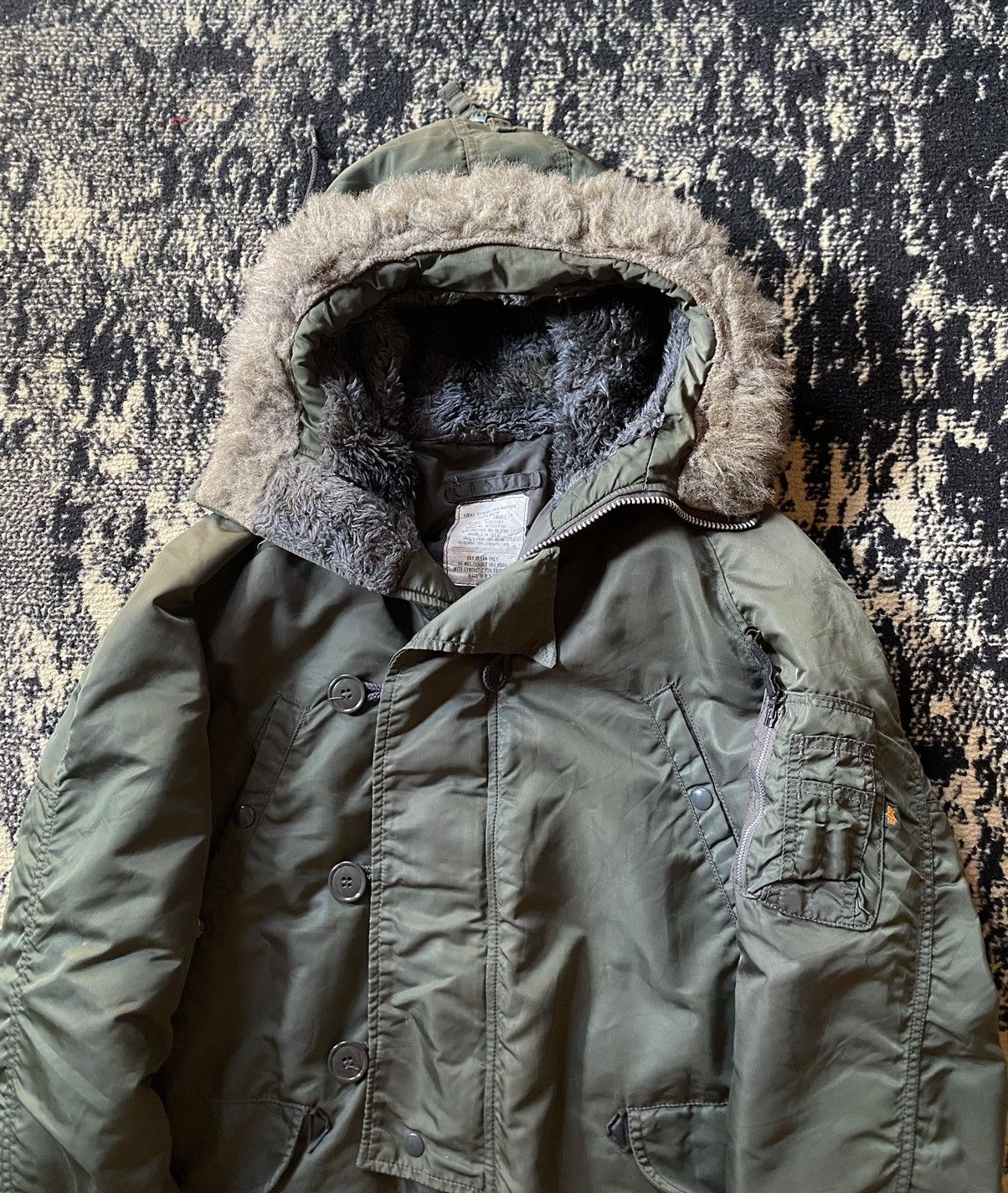Alpha Industries Faded Alpha industries fur parkas jacket Size US S / EU 44-46 / 1 - 2 Thumbnail