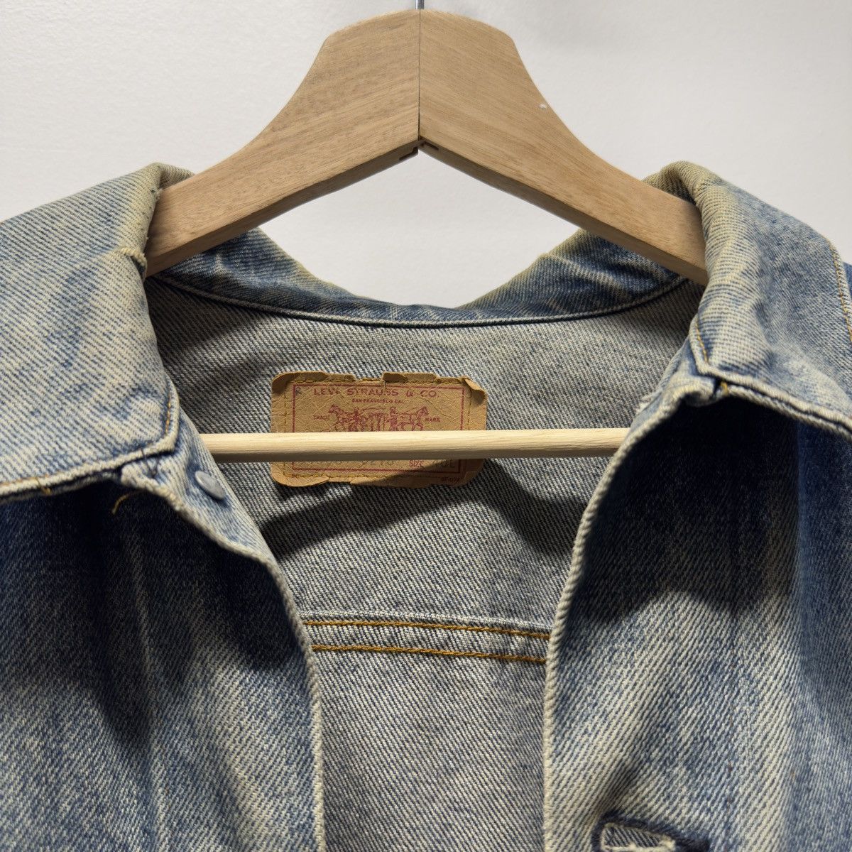 Levi's 80s Levi's Faded Distressed Jacket ERD Grunge Hedi Chrome Size US L / EU 52-54 / 3 - 8 Thumbnail
