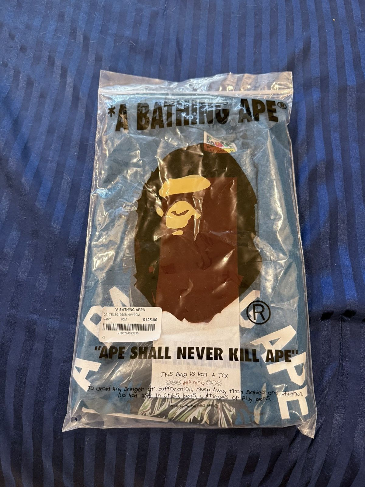 Bape BAPE Statue Of Liberty Tee Navy Size US M / EU 48-50 / 2 - 5 Thumbnail