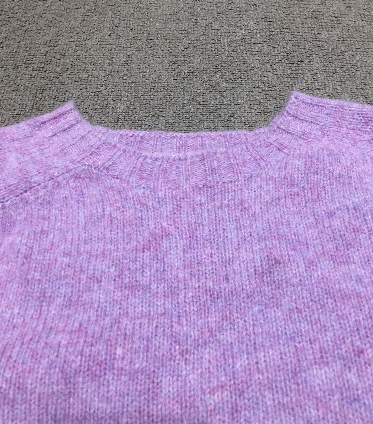 Harley of Scotland Harley of Scotland Shaggy Wool Sweater Purple Size M Size M / US 6-8 / IT 42-44 - 8 Thumbnail