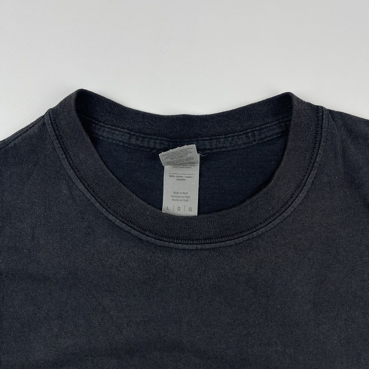 Vintage Peaky Blinders Faded Black Box Fit T shirt Size US L / EU 52-54 / 3 - 8 Thumbnail