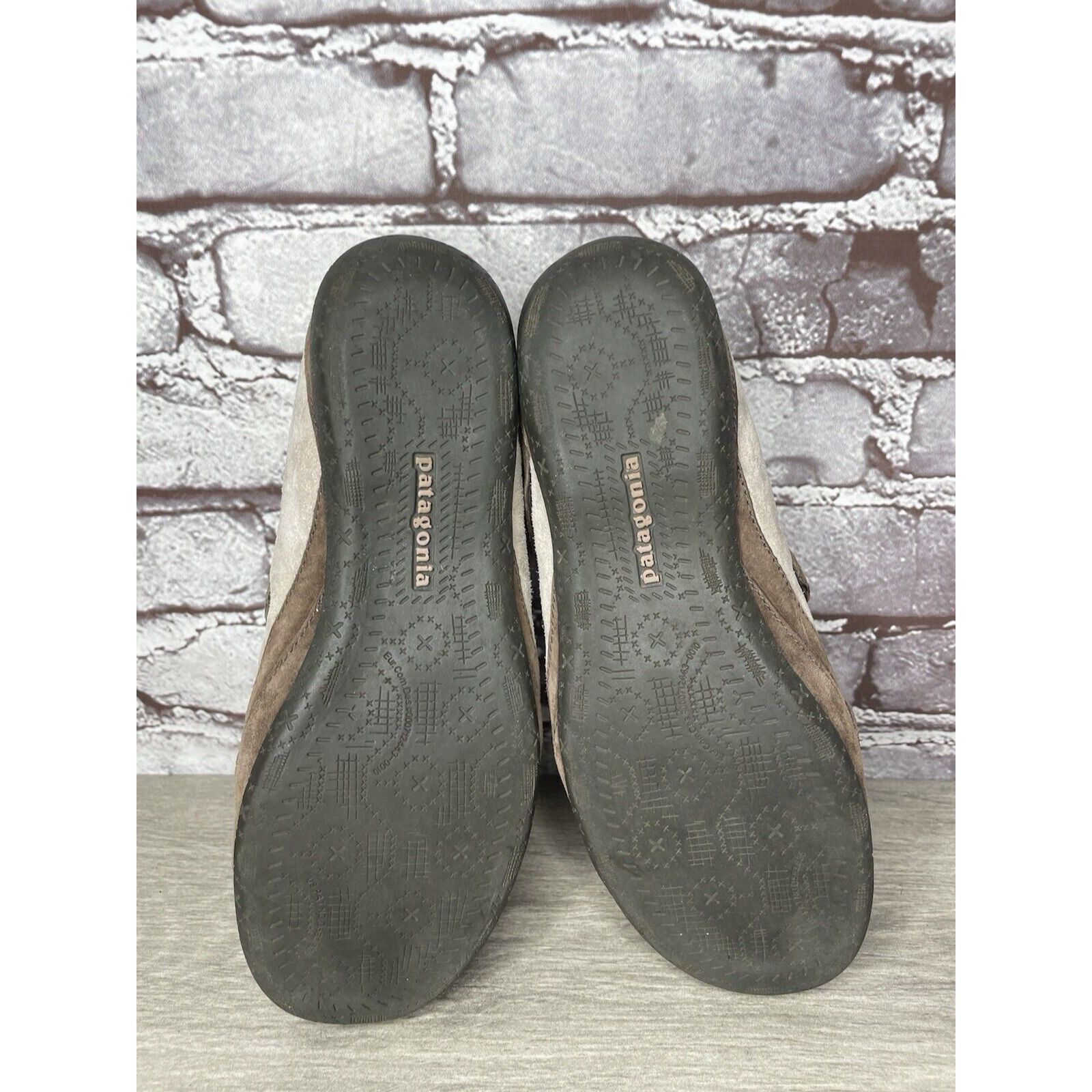 Patagonia Patagonia Beige Suede Brown Maryjane Strap Comfort Shoes Wom Size US 8 / IT 38 - 14 Thumbnail